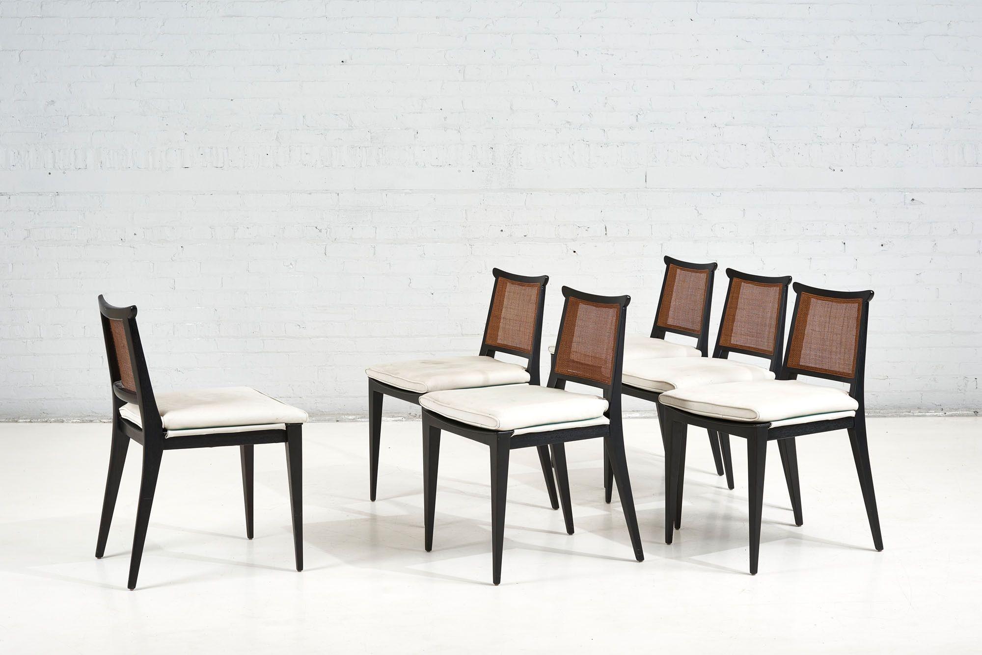 American 8 Dining Chairs by Edward Wormley for Dunbar, 1960