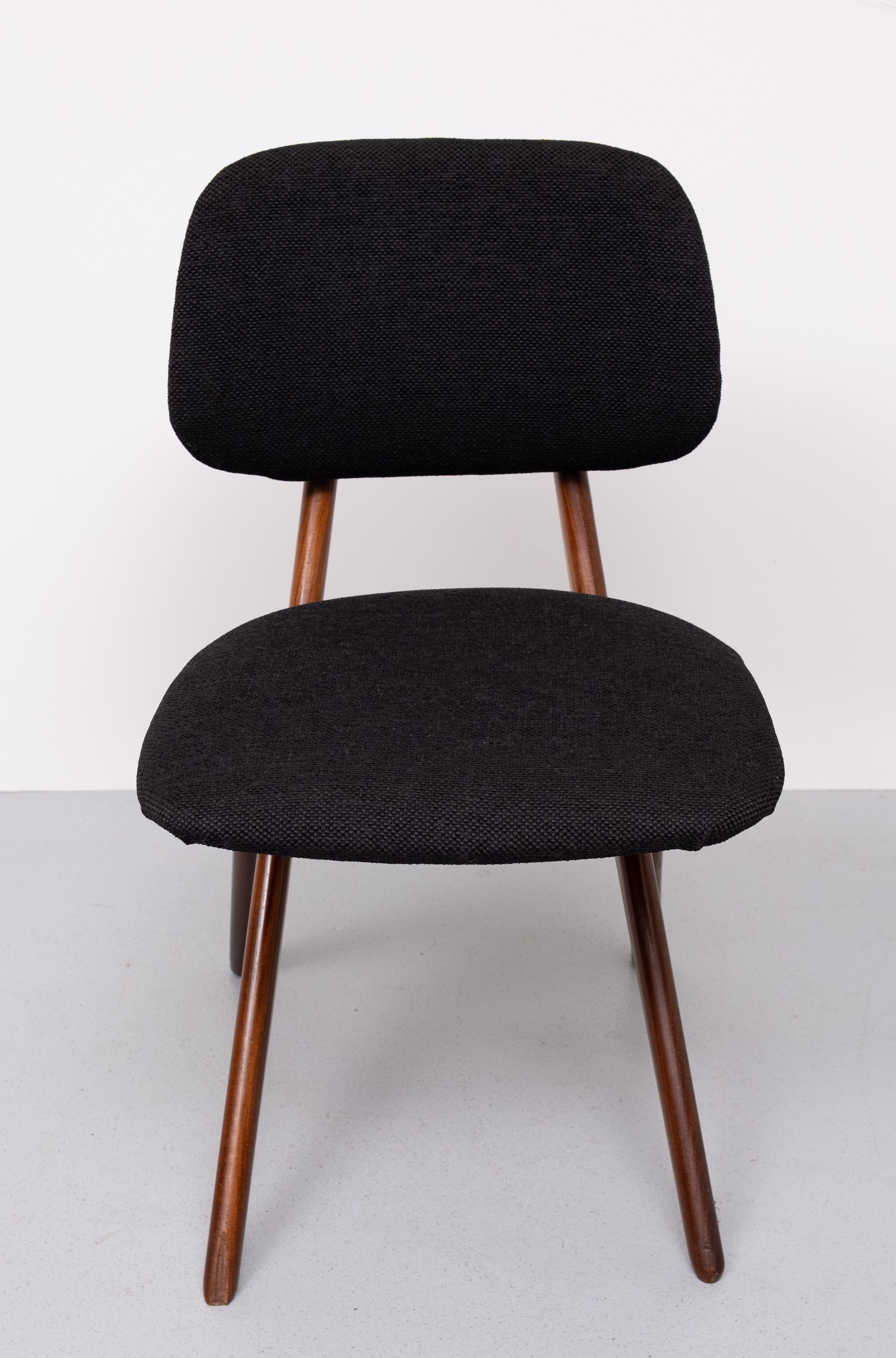 8  Scissors Dining Chairs  Louis van Teeffelen  for Wébé  Dutch 1960s For Sale 2