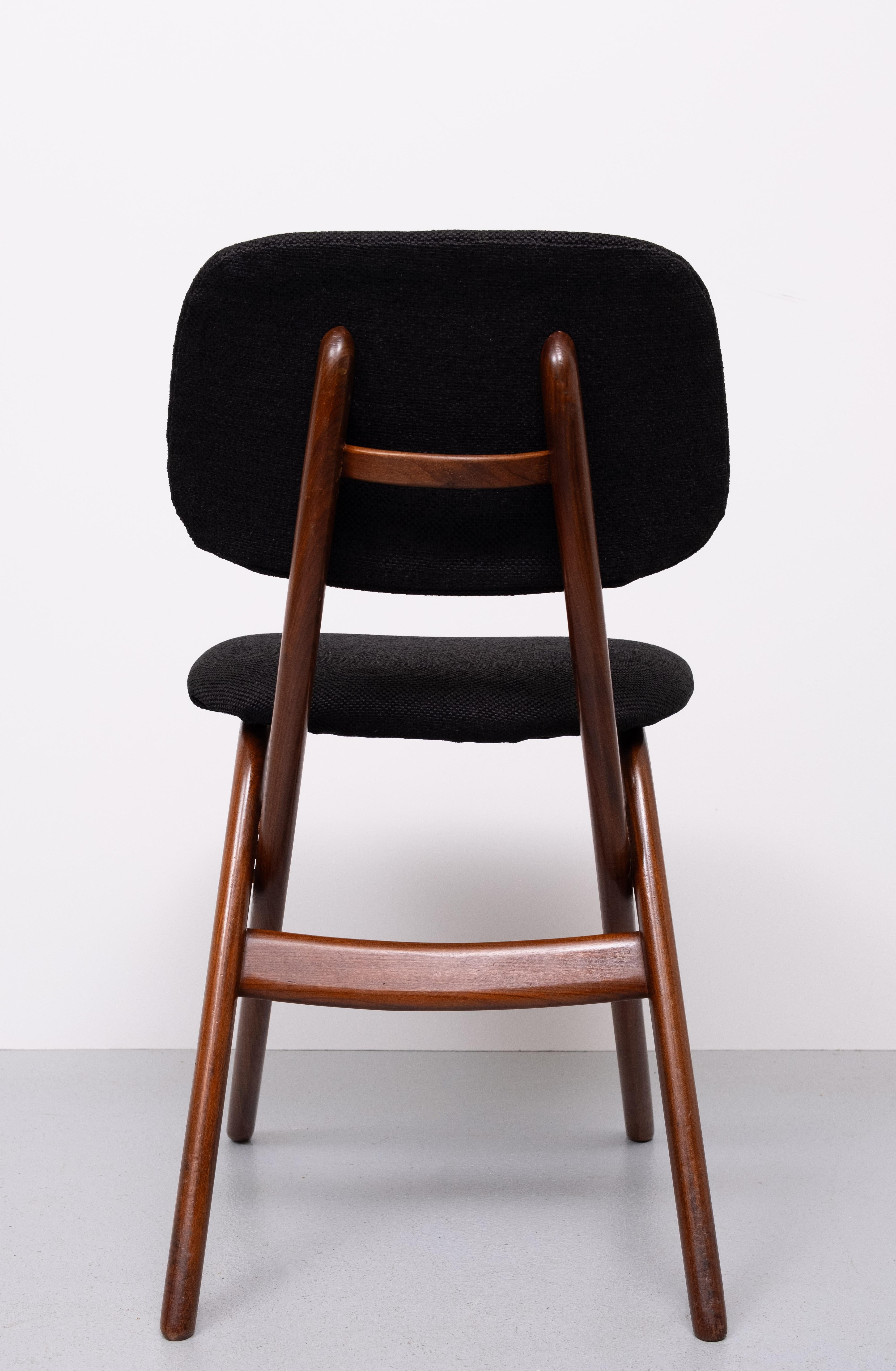 8  Scissors Dining Chairs  Louis van Teeffelen  for Wébé  Dutch 1960s For Sale 3