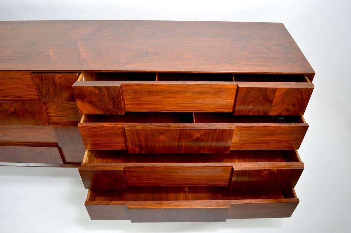 Eight-Drawer Dresser by Piet Hein in Rosewood In Good Condition In New York, NY