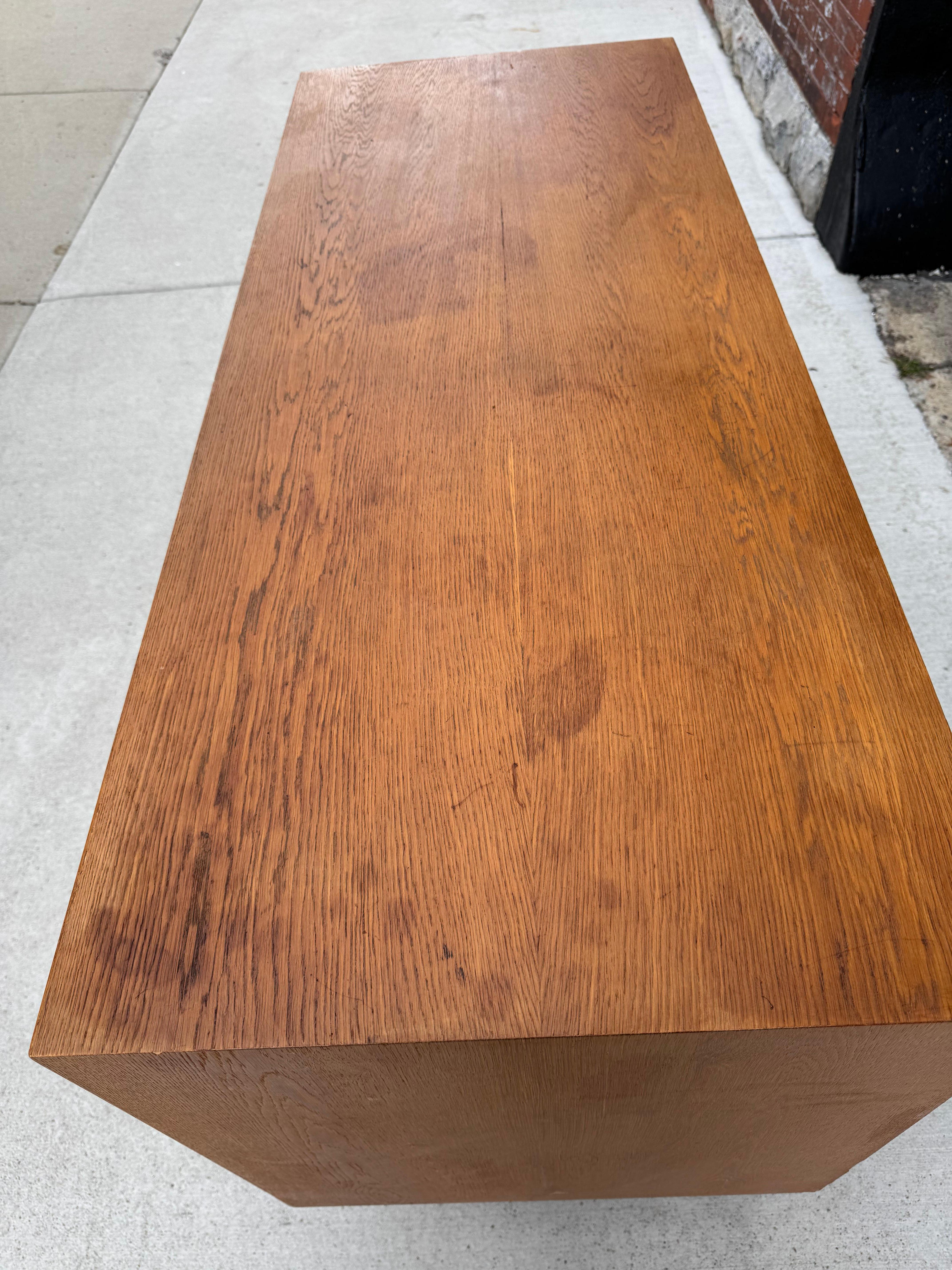 Commode 8 tiroirs en teck et Oak Oak par Borgensen pour Karl Andersson en vente 1