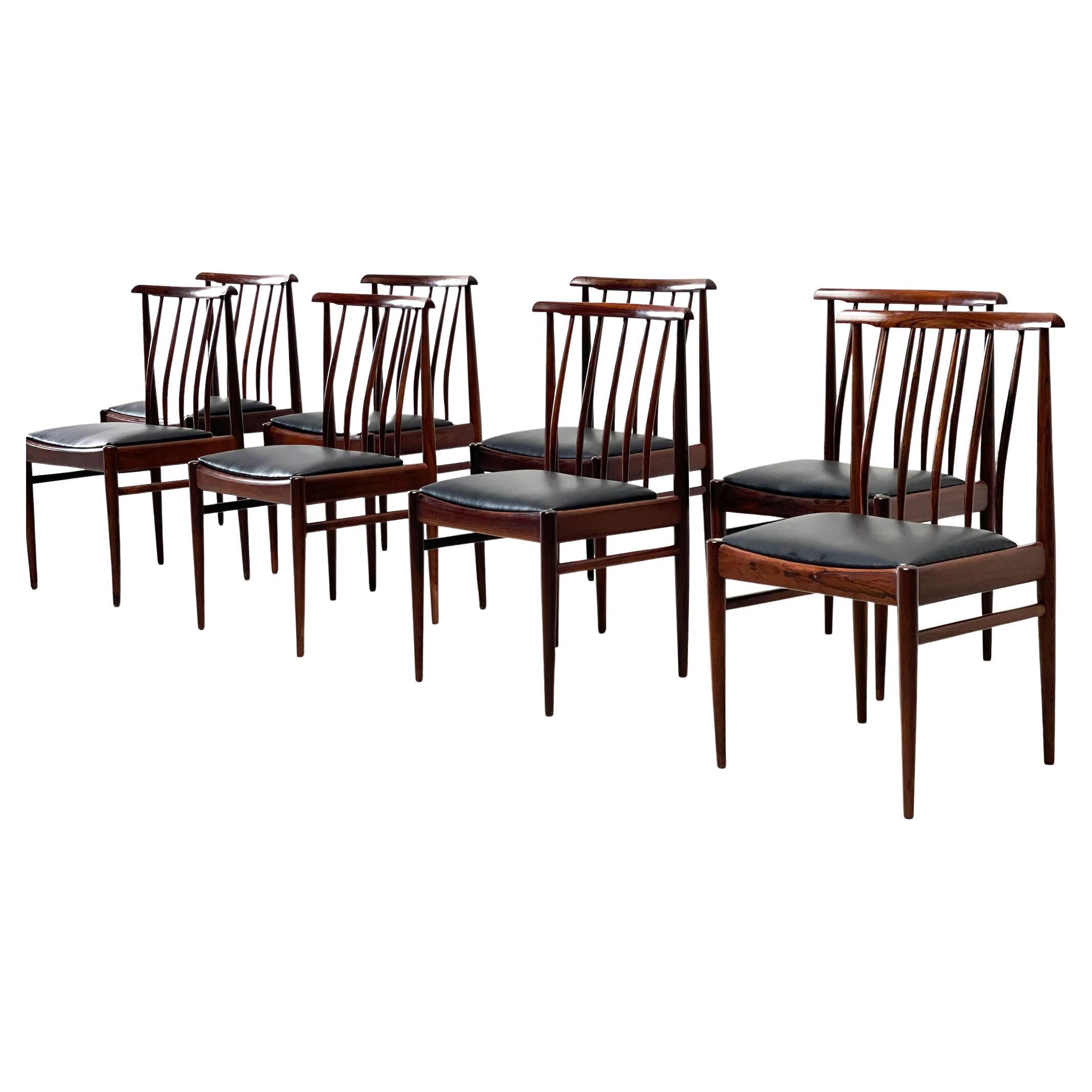 8 Dutch AWA Dining Chairs