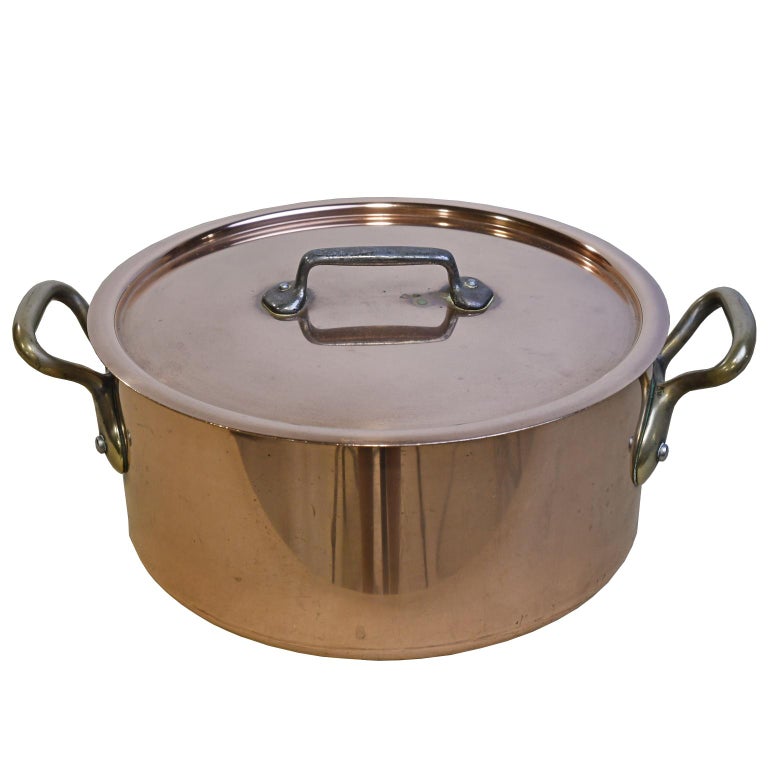 8 French E. Dehillerin Cuprinox Extra Thick Copper Cookware at 1stDibs