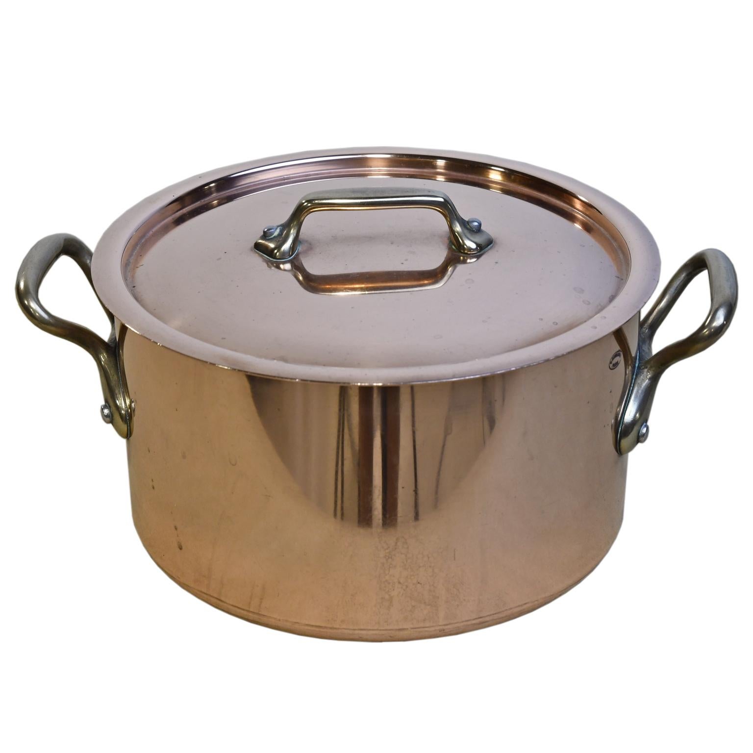 8 French E. Dehillerin Cuprinox Extra Thick Copper Cookware 10