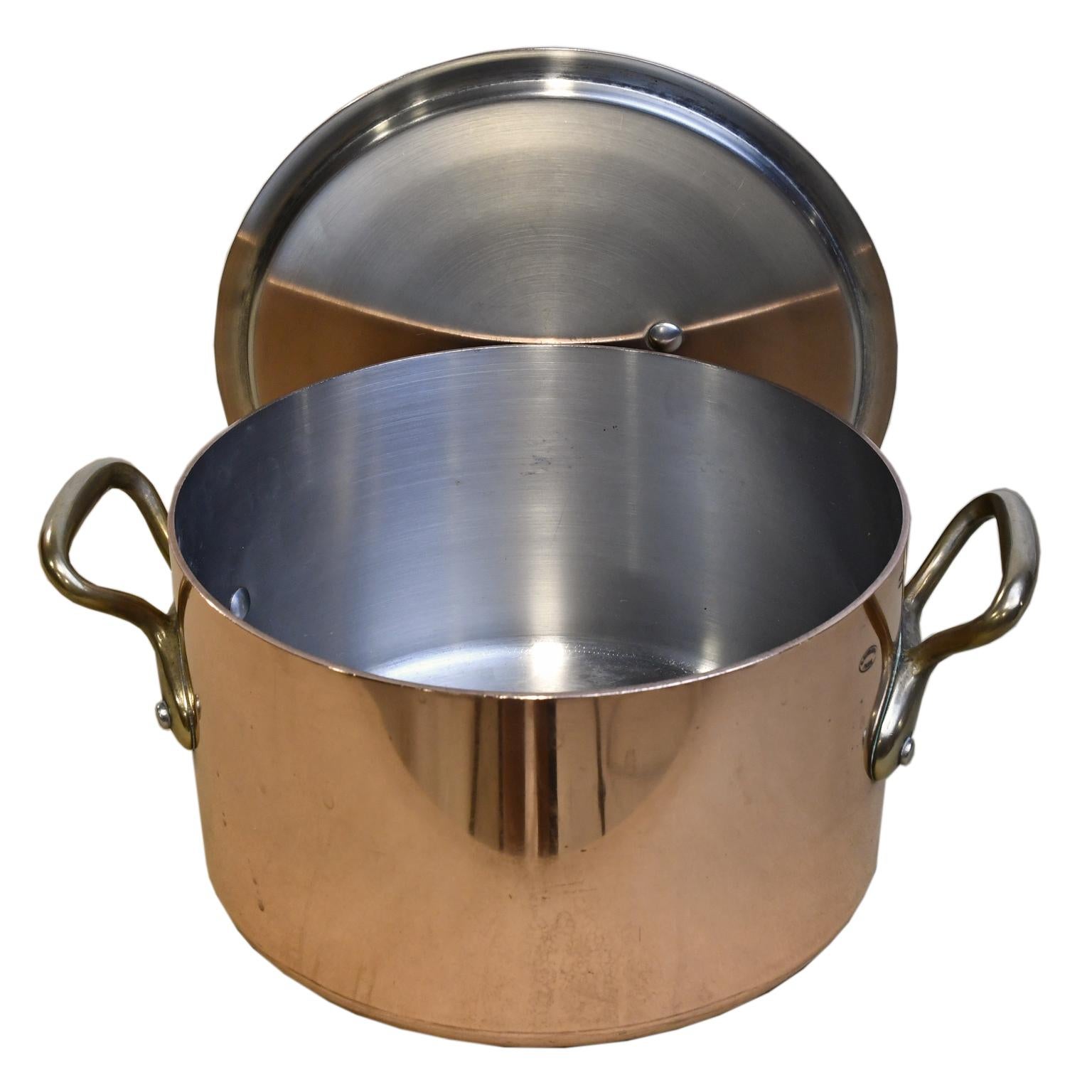8 French E. Dehillerin Cuprinox Extra Thick Copper Cookware 10