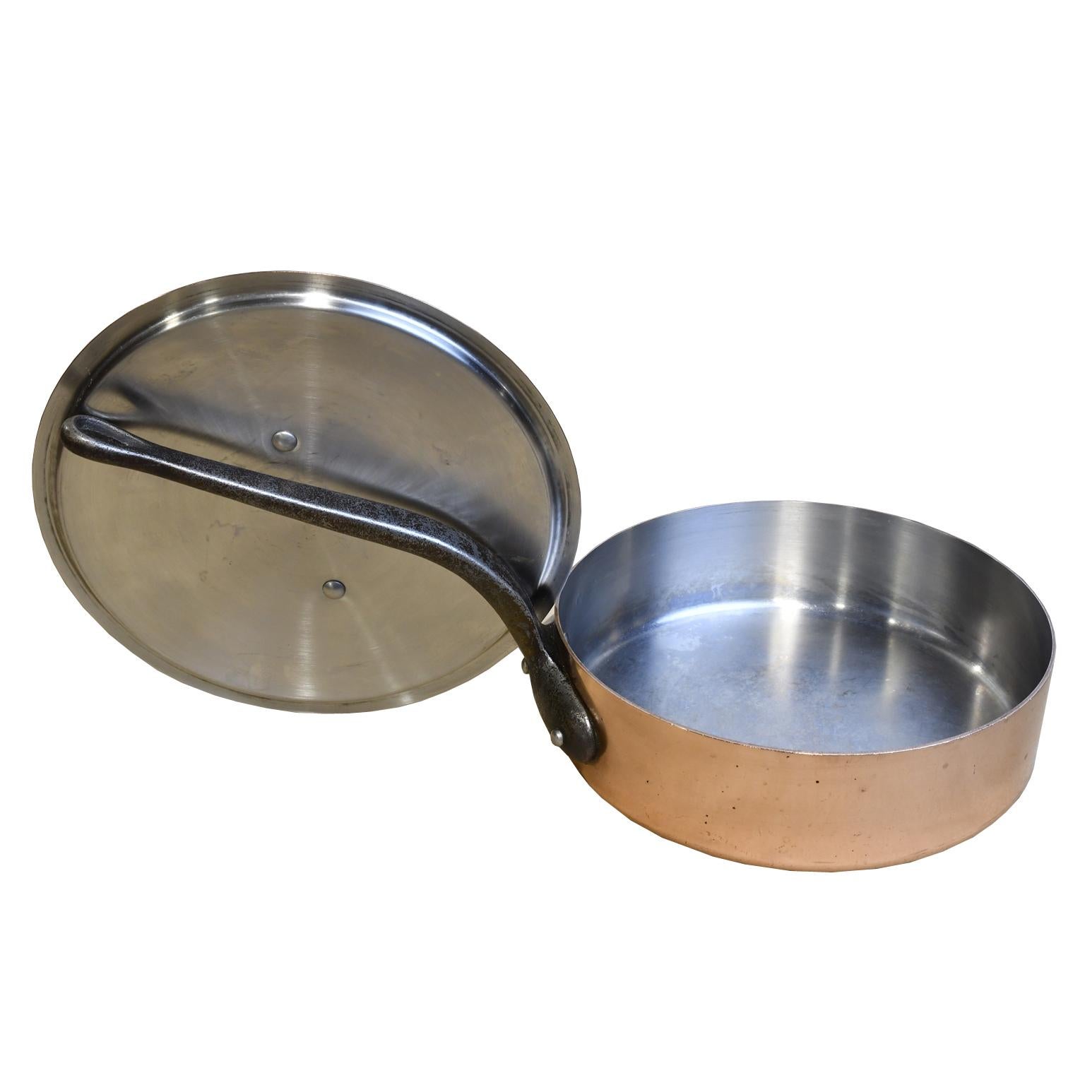 8 French E. Dehillerin Cuprinox Extra Thick Copper Cookware In Good Condition In Miami, FL