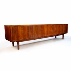 Mid-Century Modern Stow Davis Walnut Credenza TV Stand by Alexis Yermakov