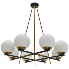 8 Globe Chandelier