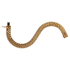 Gold Bracelet from Italy Miecentury