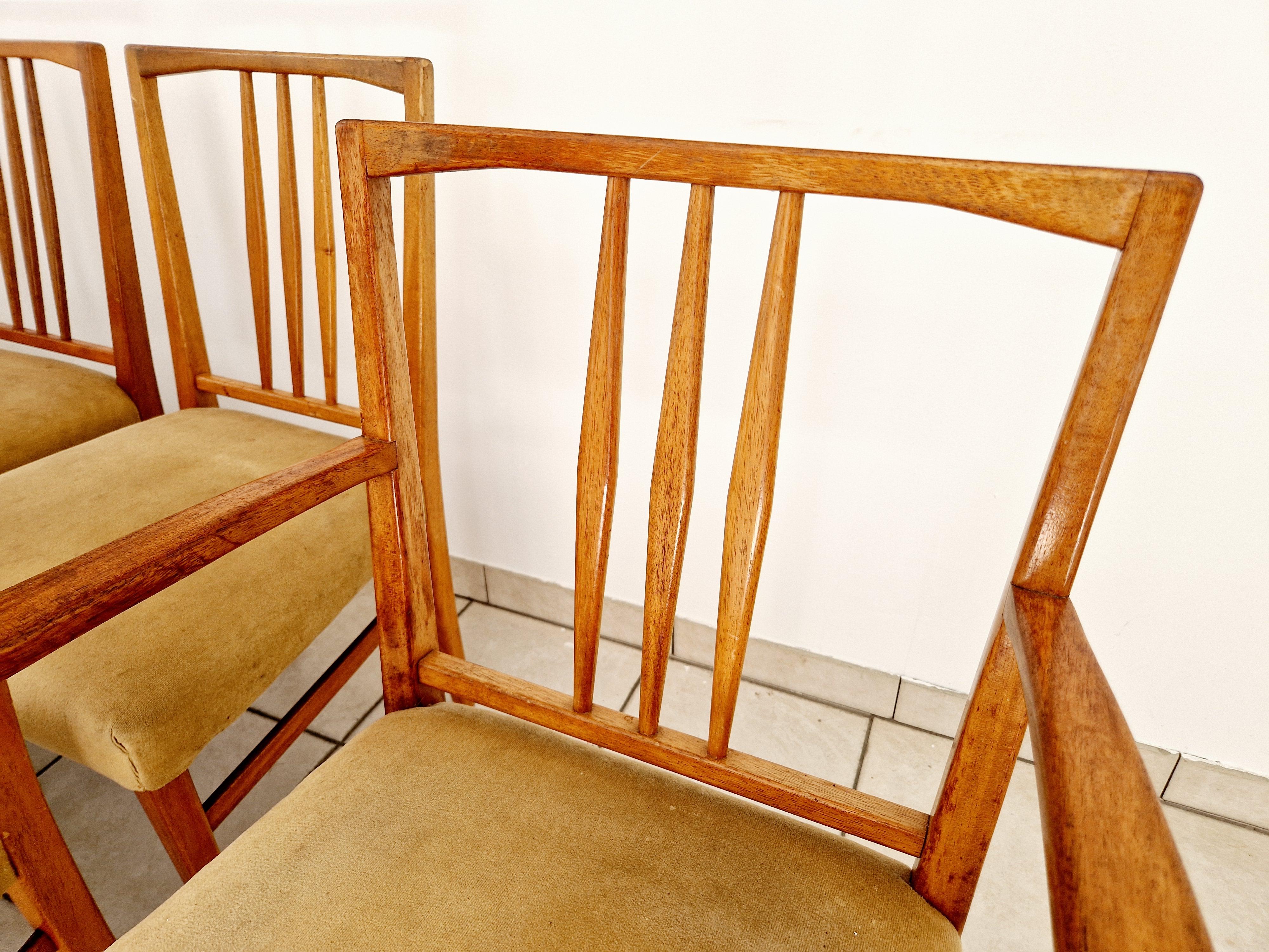 20th Century Mid Century Gordon Russell Teak 8 Dining Chairs