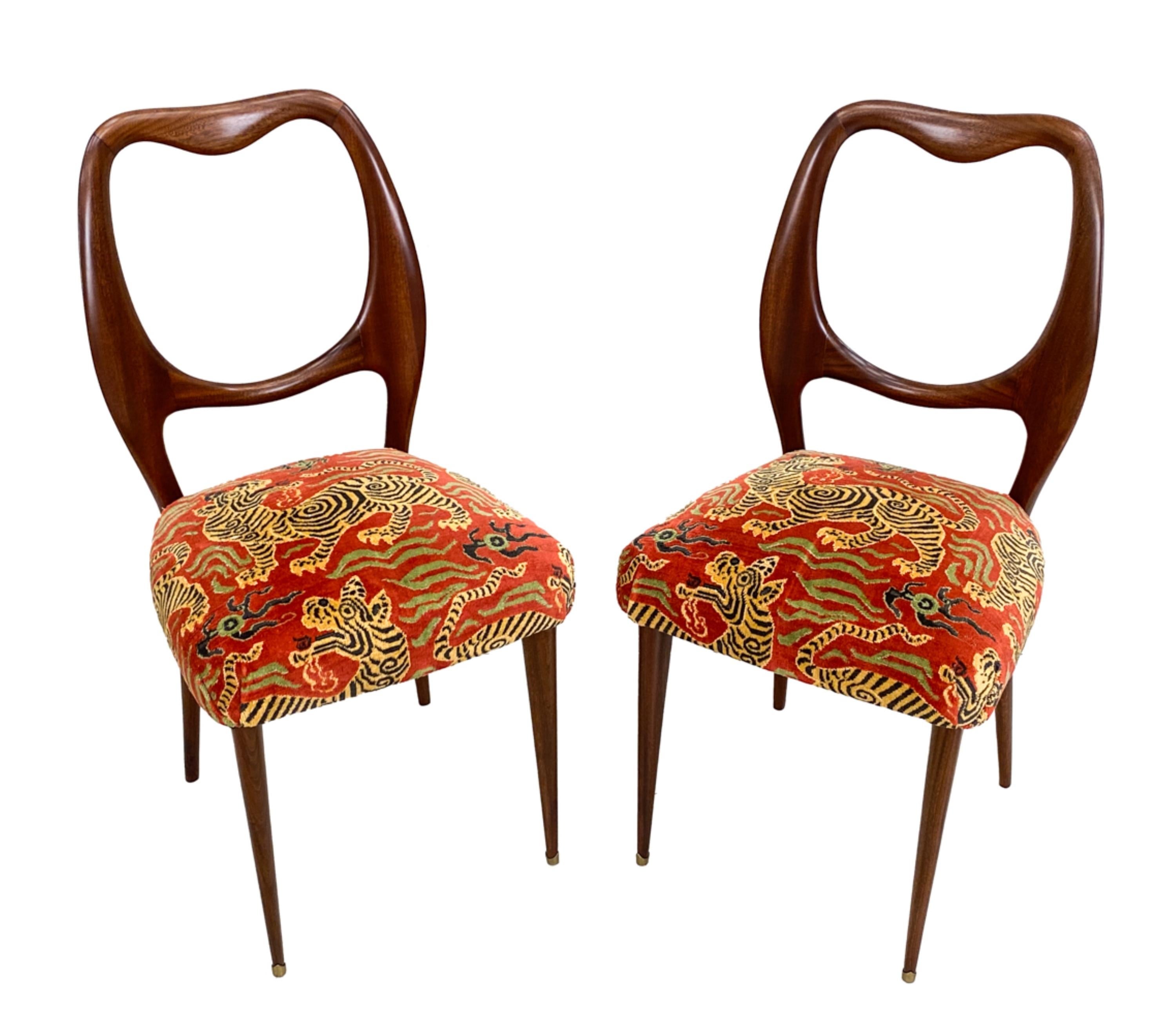 Mid-Century Modern '8', Guglielmo Ulrich Dining Chairs
