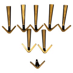 8 hooks by herta baller vienna around 1950s