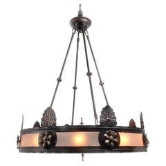 8er-Licht-Deko-Ring-Kronleuchter