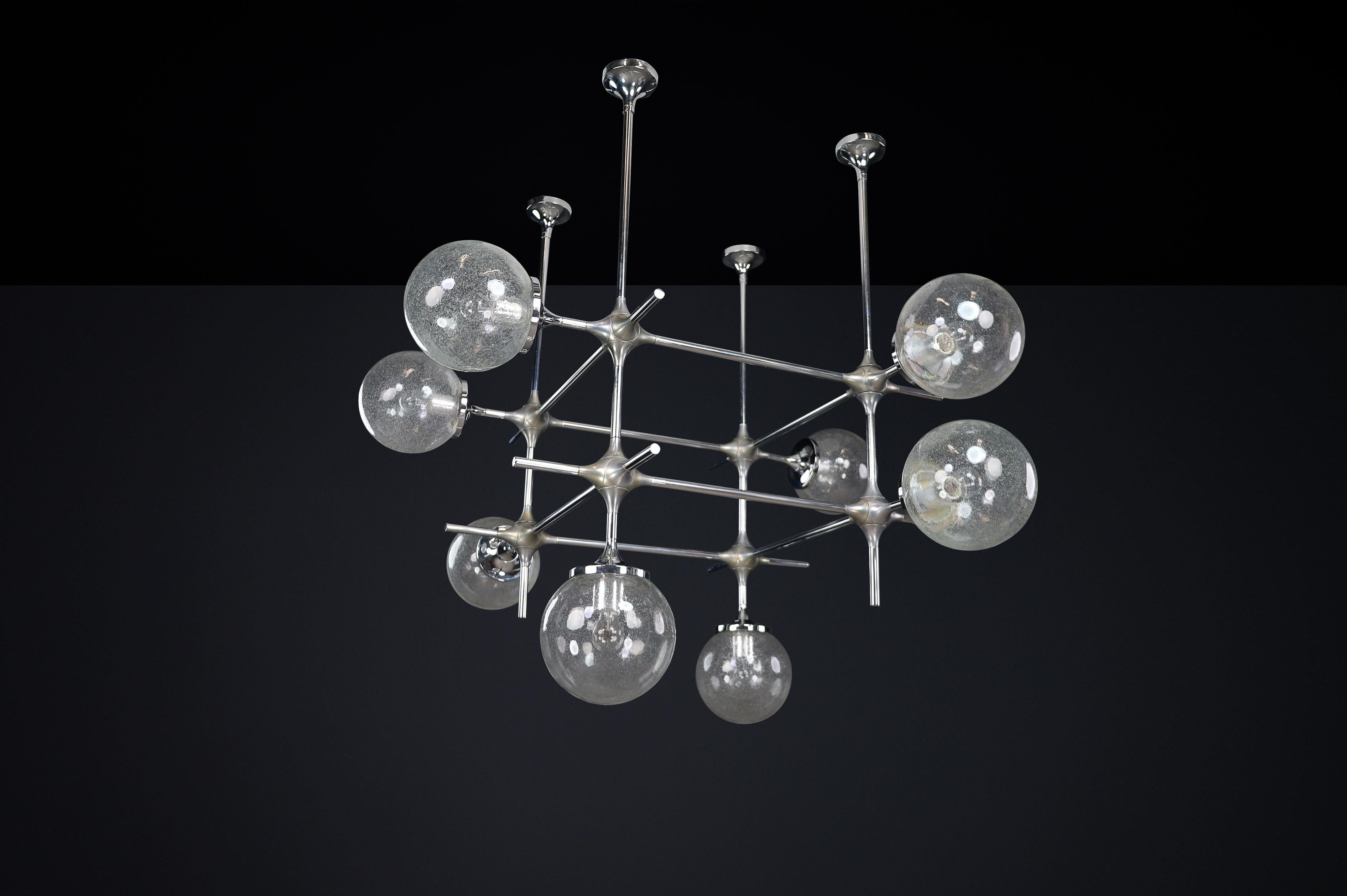Apparecchio modulare a 8 luci di Peter Rockel dal Palazzo della Repubblica, Berlino in vendita 7