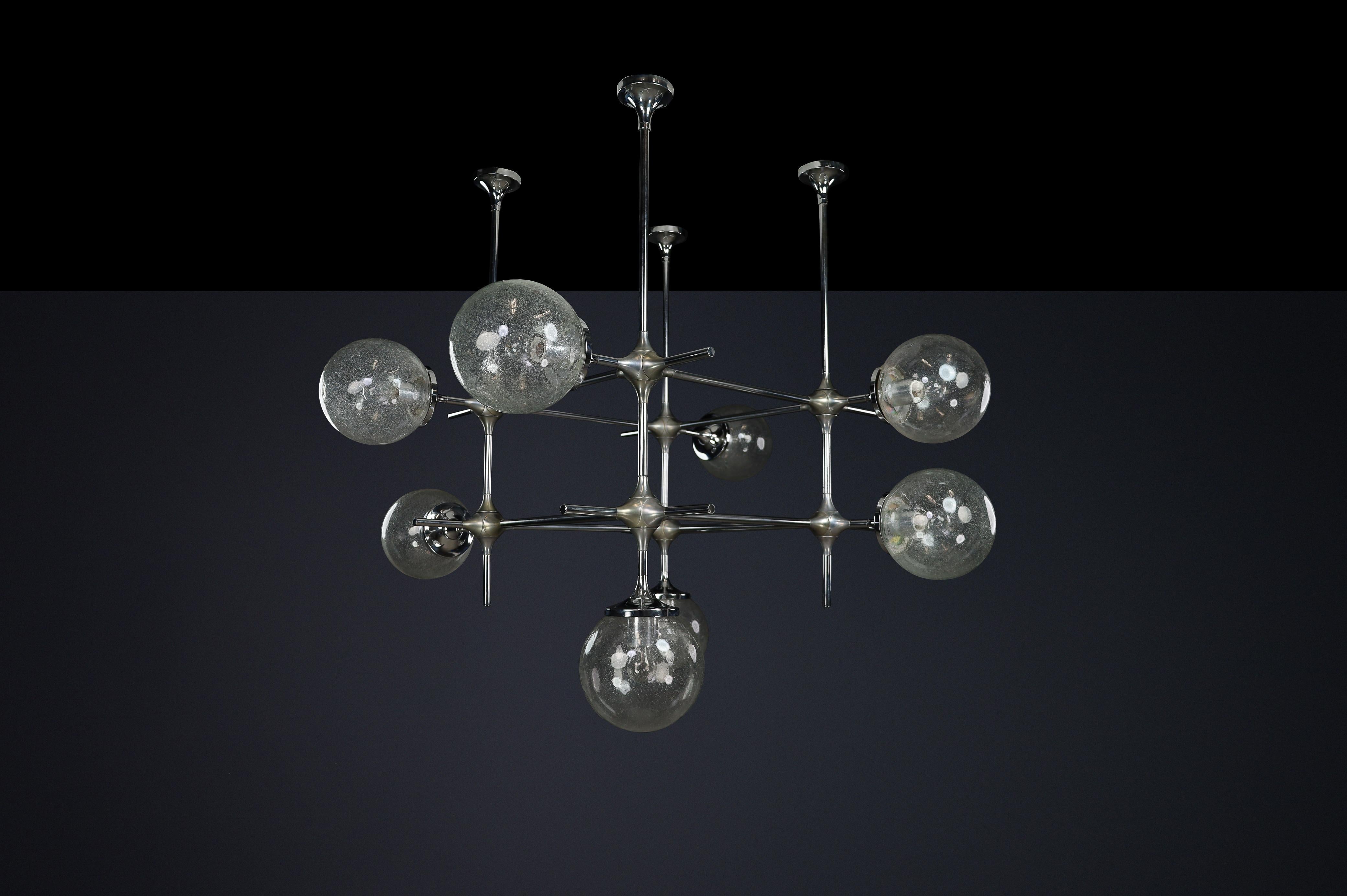 Apparecchio modulare a 8 luci di Peter Rockel dal Palazzo della Repubblica, Berlino in vendita 8