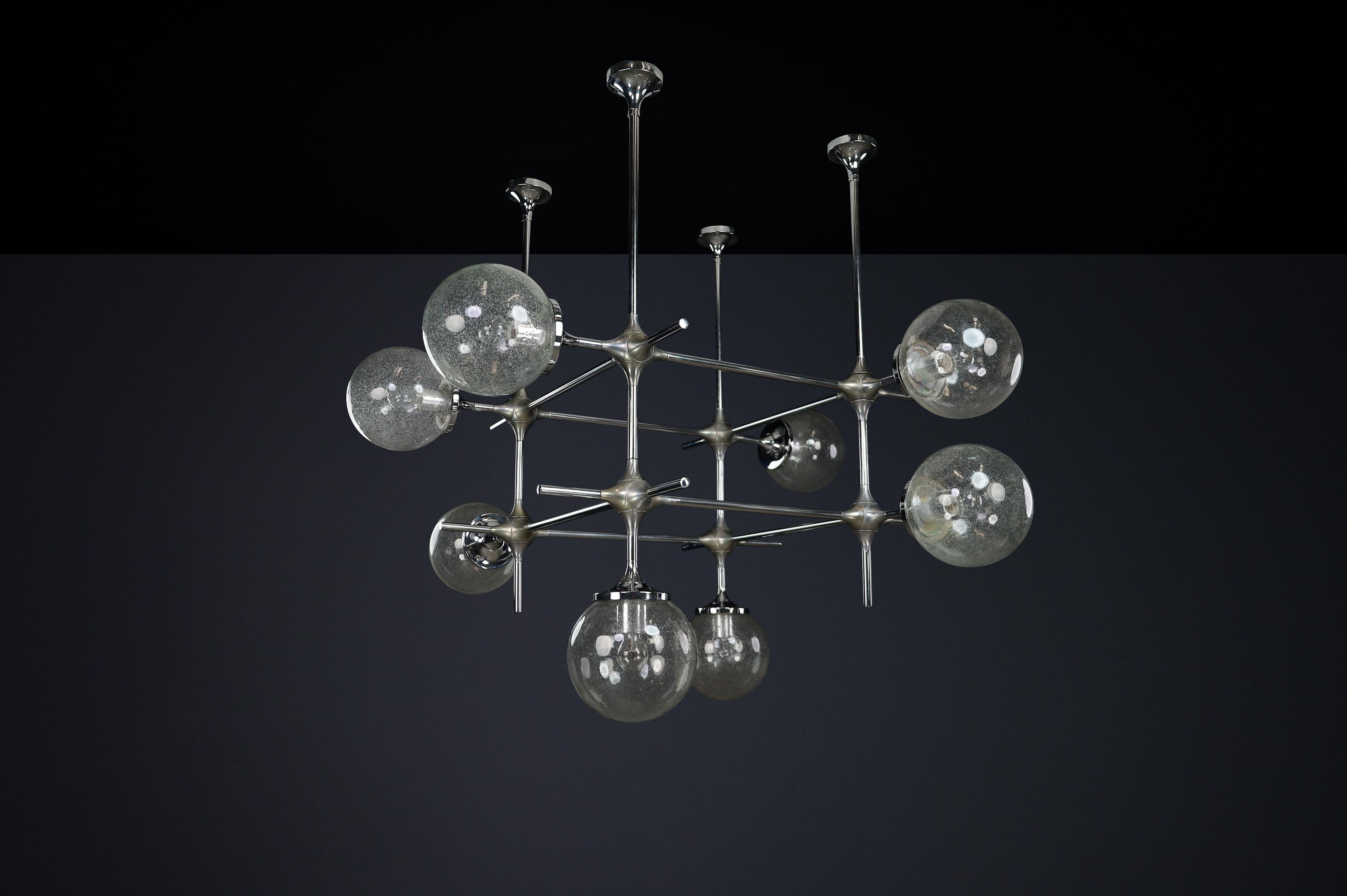 Apparecchio modulare a 8 luci di Peter Rockel dal Palazzo della Repubblica, Berlino in vendita 11
