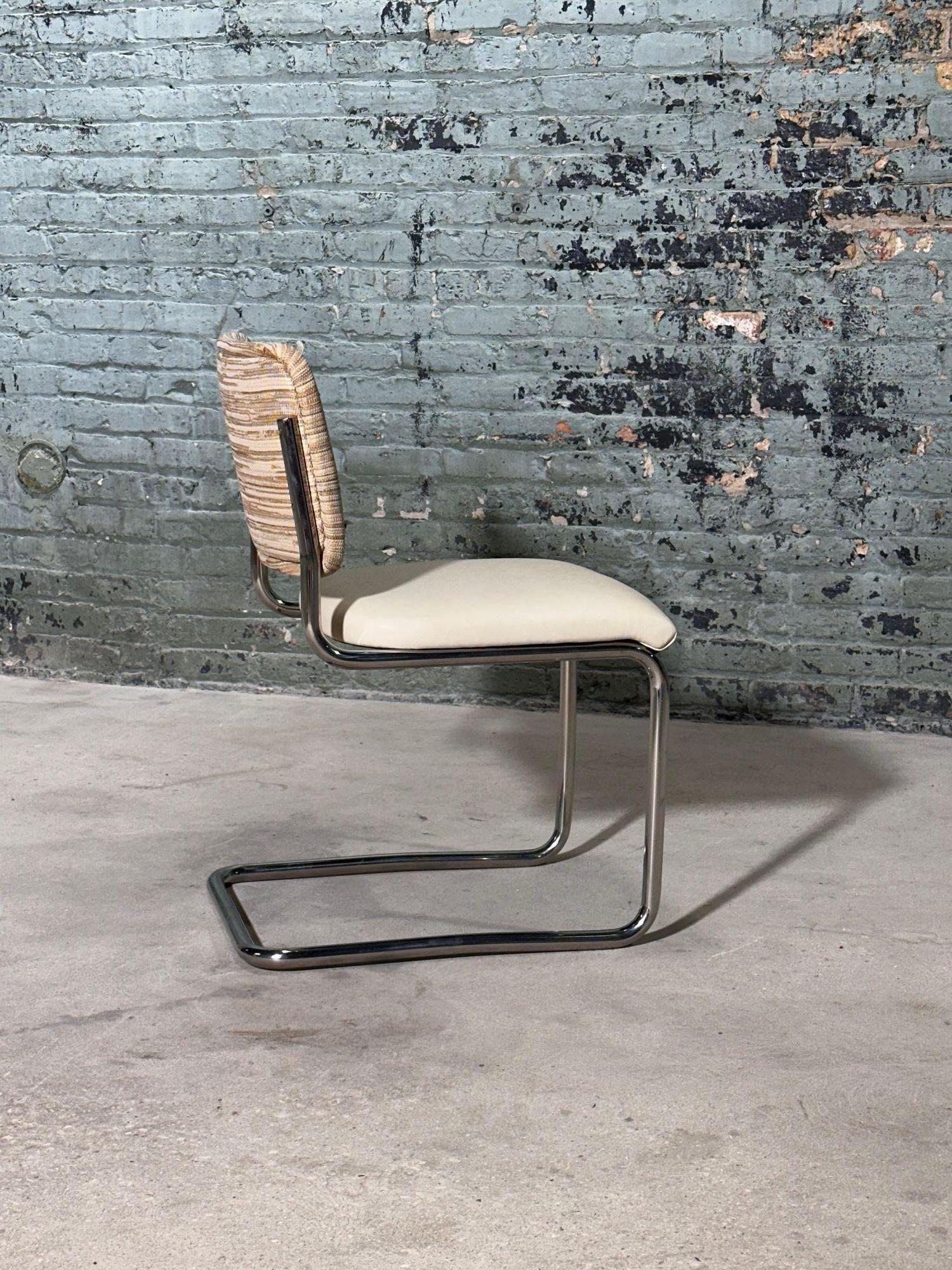 8 Marcel Breuer Cesca Beistell-/Esszimmerstühle aus gewebtem Leder, Knoll 1980 (Ende des 20. Jahrhunderts) im Angebot