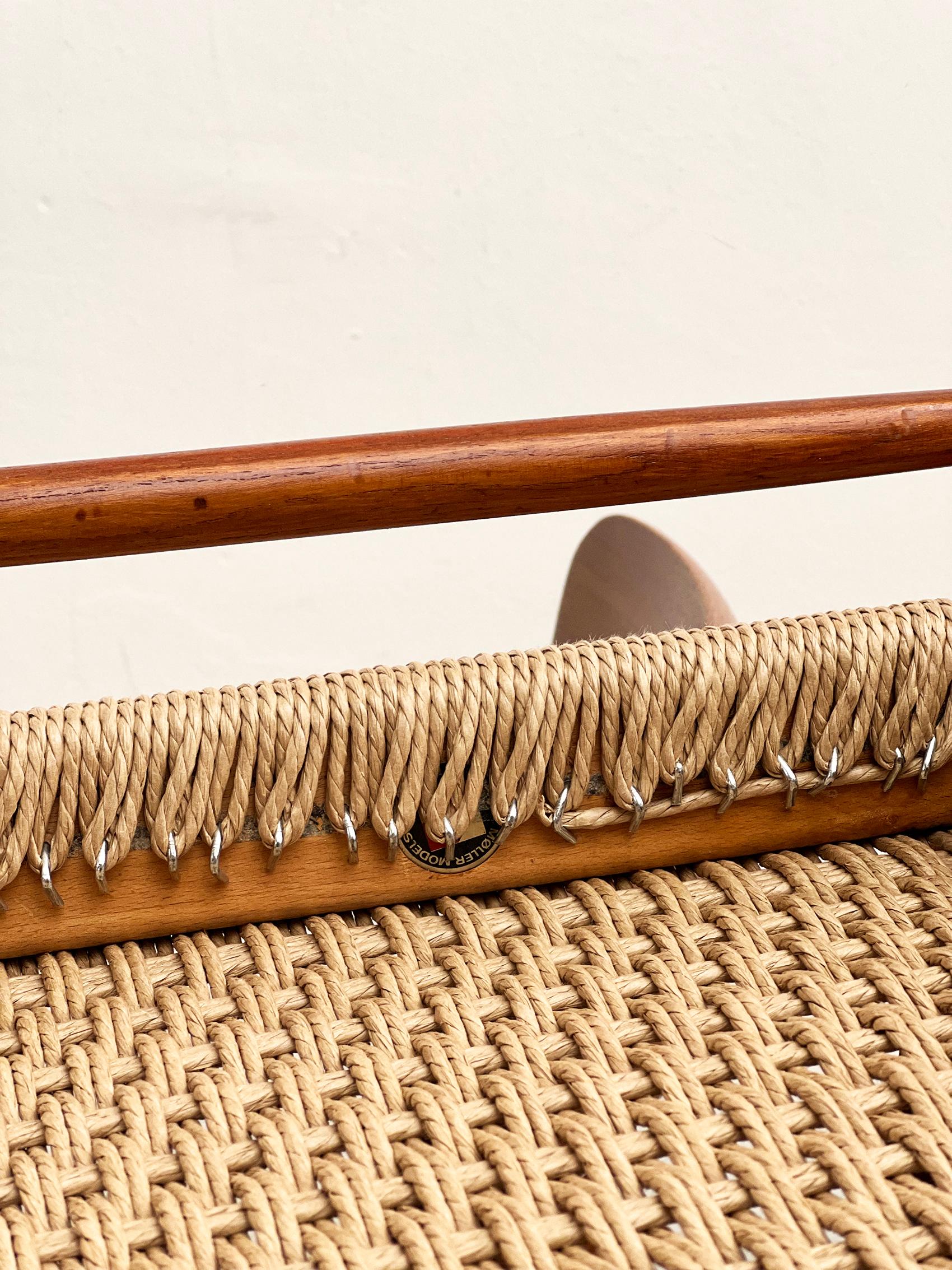 8 Mid-Century Teak Dining Chairs  No.56 & 75 by Niels O. Møller for J. L. Moller For Sale 11