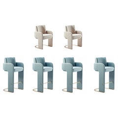 8 Odisseia Chairs (2x Odisseia Dinning Chairs + 6 Odisseia Counter Chairs)
