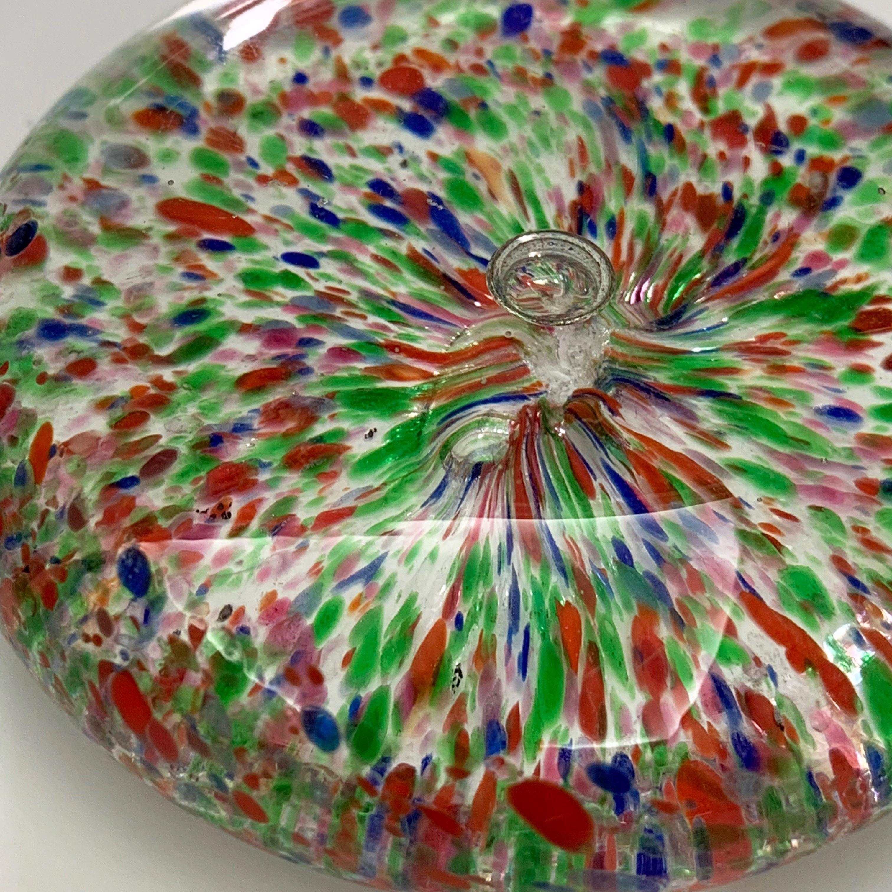 8 Paperweight Millefiori Collection in Italian Venice Glass Midcentury 13