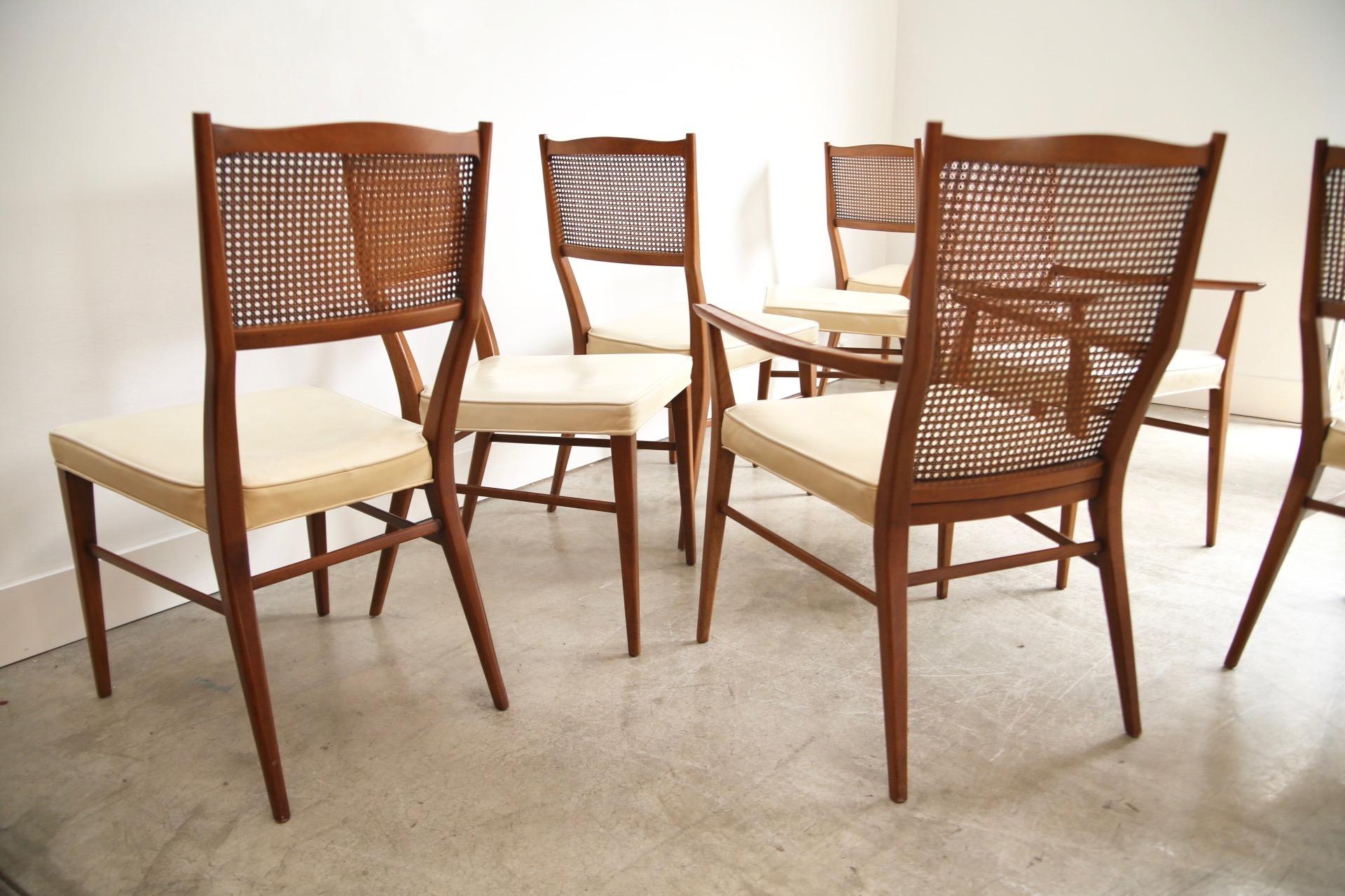 North American 8 Paul McCobb for Widdicomb Dining Chairs