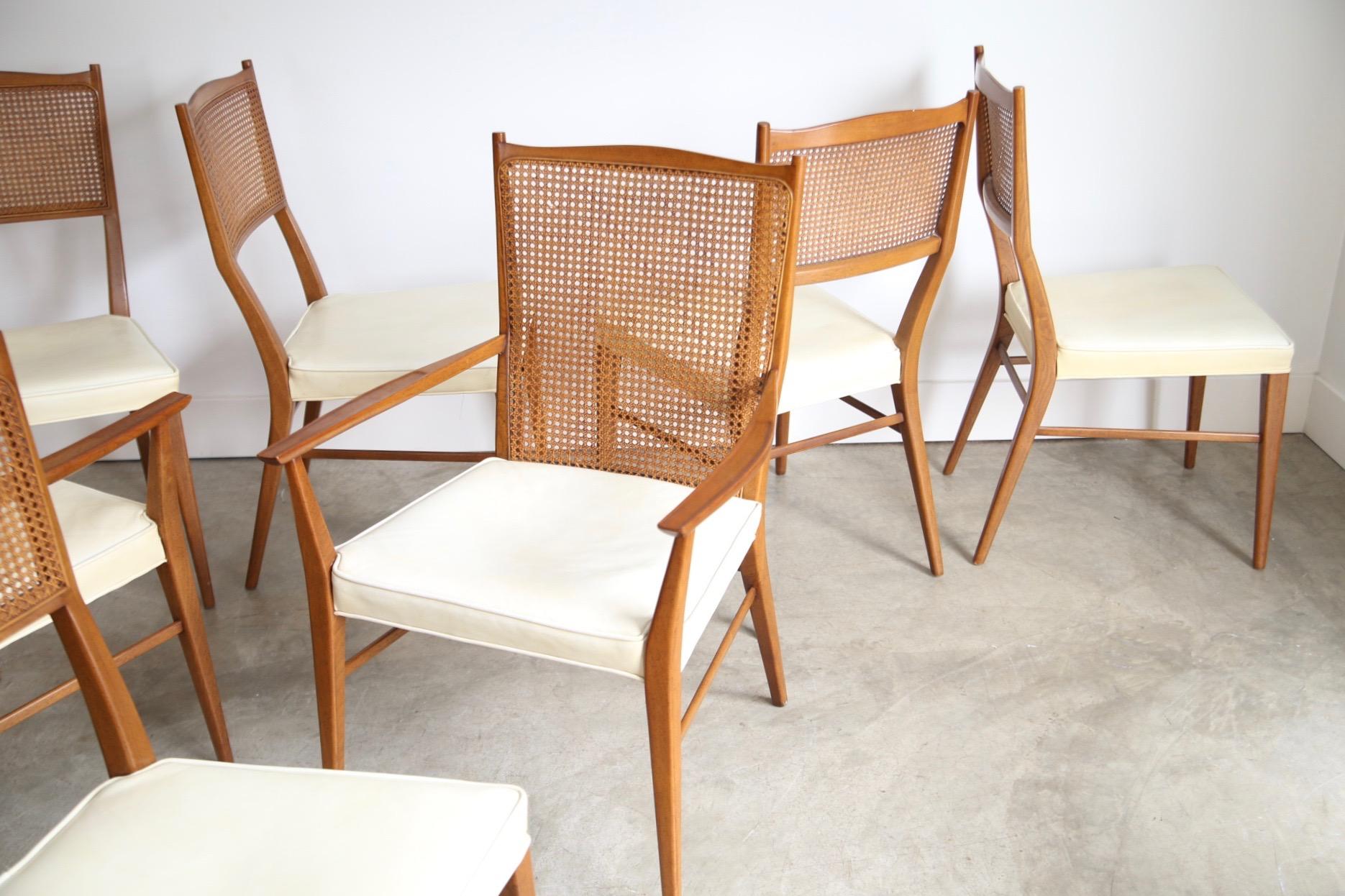 8 Paul McCobb for Widdicomb Dining Chairs In Good Condition In St. Louis, MO