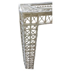 Juego de comedor escultural de fibra de vidrio hilada, 8 piezas, moderno de mediados de siglo, de Russell Woodard