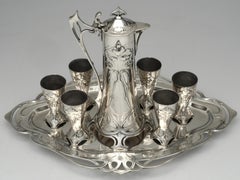 8 Piece Silverplate Claret Serving Set by WMF