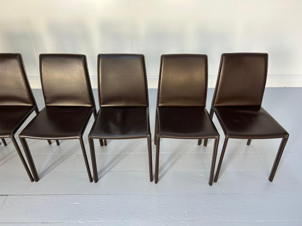 Cuir 8 Chaises de salle à manger 
