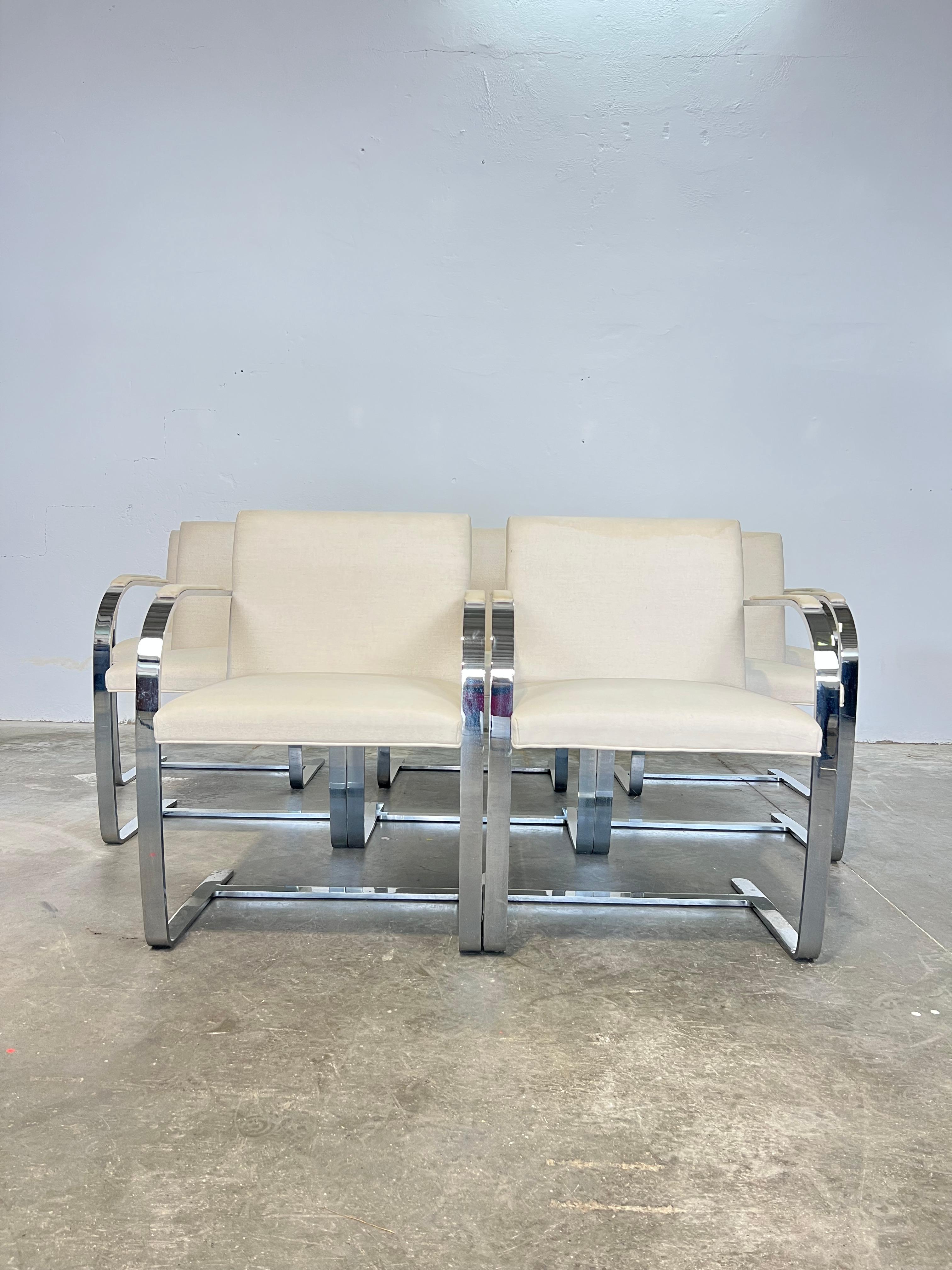 These iconic chairs, designed for the Tugendhat House in Brno, Czech Republic, embody mid-century modern simplicity with clean lines and meticulous detail. Ludwig Mies van der Rohe’s vision, produced by Knoll International, makes them a collector’s