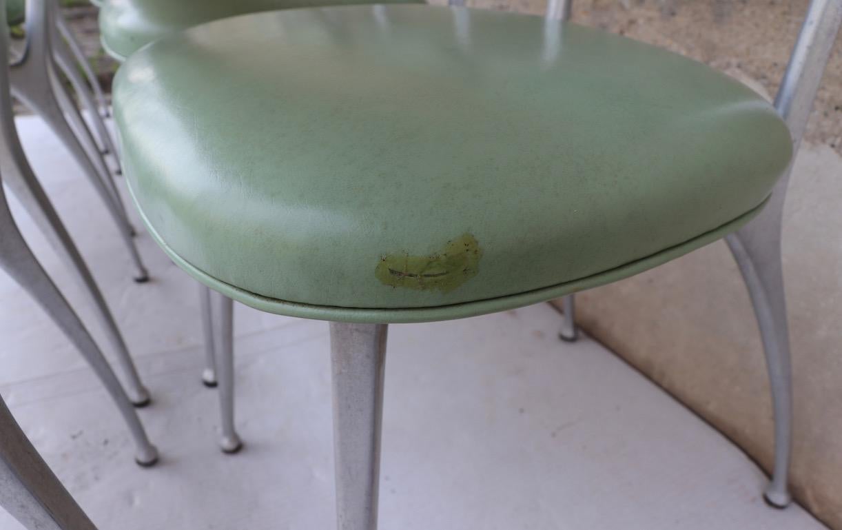 8 Shelby Williams Gazelle Cafe Dining Chairs 3