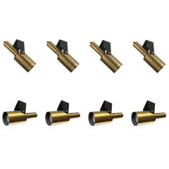 8 Sonet Sconces by Hans Per Jeppesen for Fog & Morup, Denmark 1968