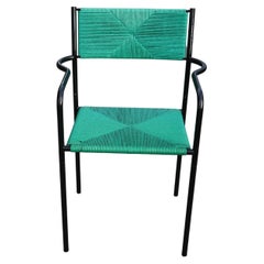 8 fauteuils empilables Paludis en vert de Giandomenico Belotti pour Alias, années 1950
