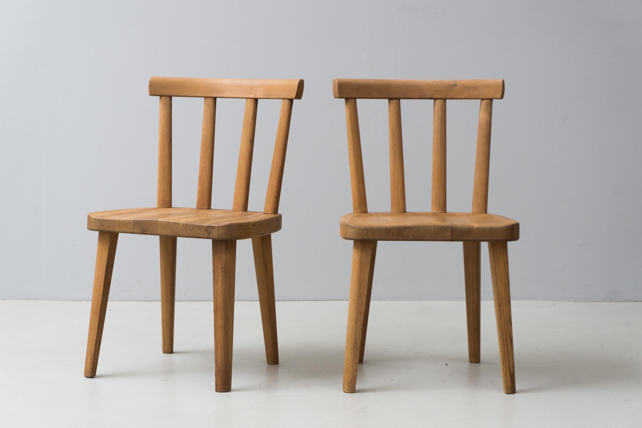 Italian 8 'Uto' Chairs by Axel Einar Hjorth, Nordics Kompaniet Sweden, 1930