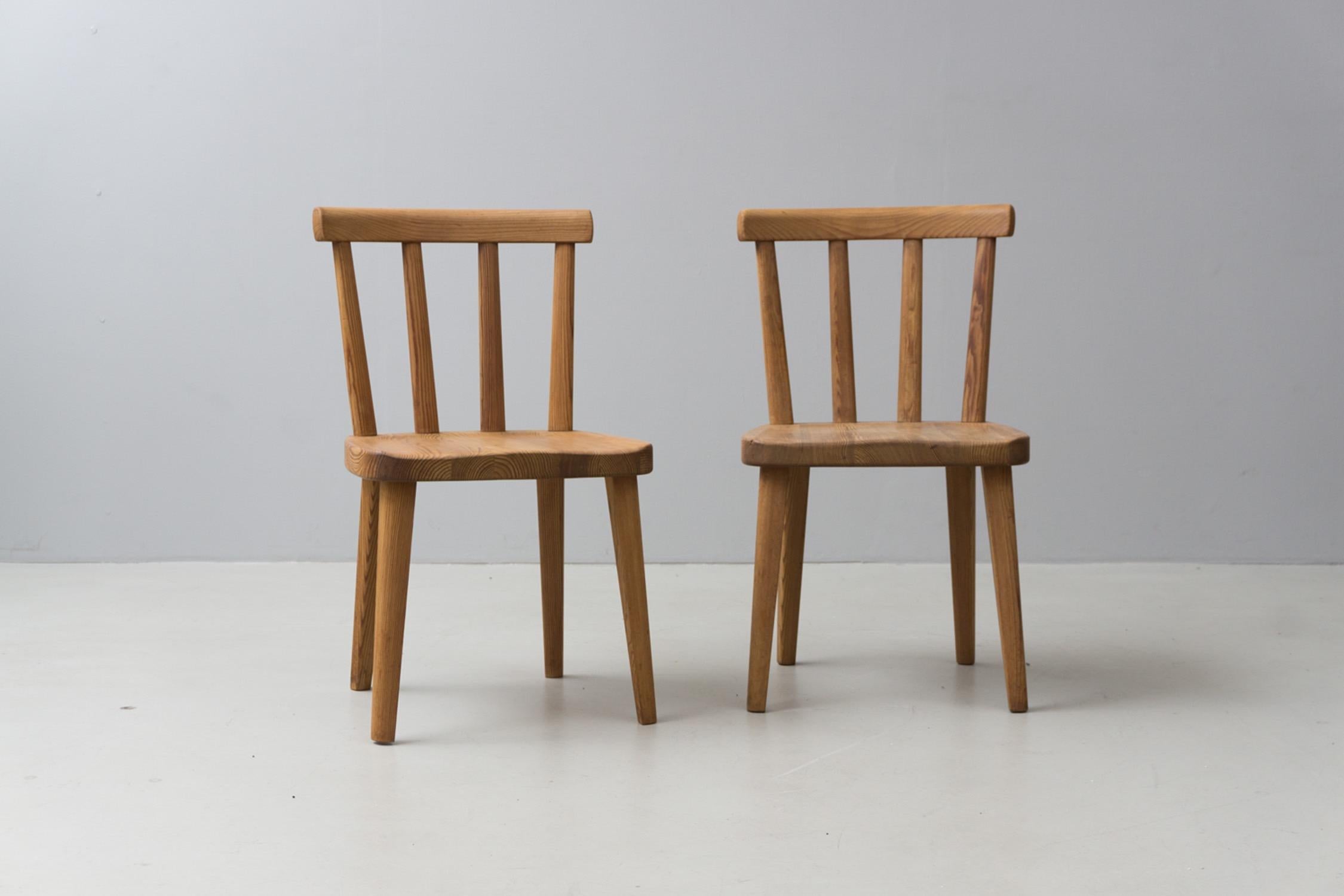 8 'Uto' Chairs by Axel Einar Hjorth, Nordics Kompaniet Sweden, 1930 In Excellent Condition In Berlin, DE