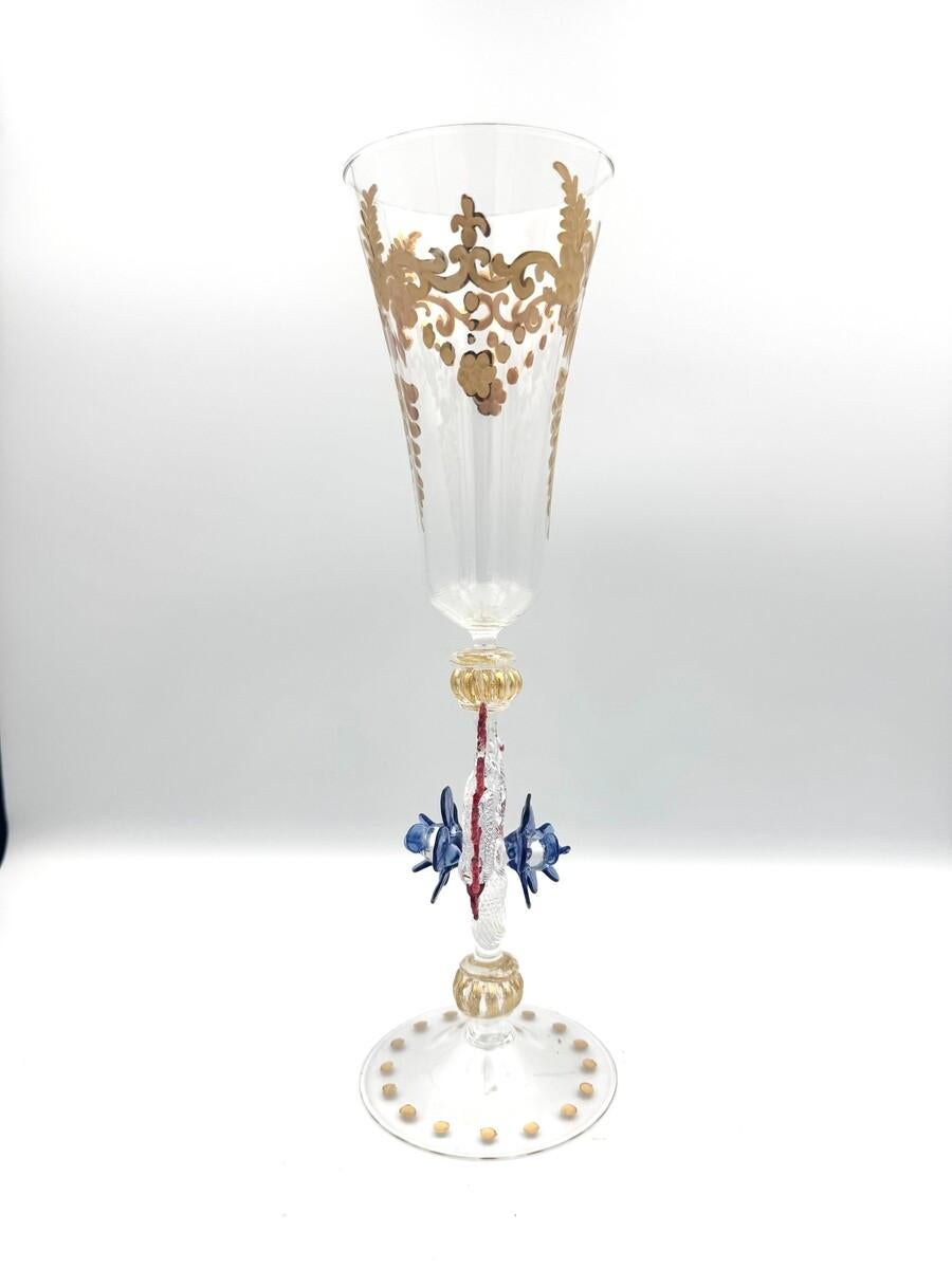 8 verres vénitiens en vente 3
