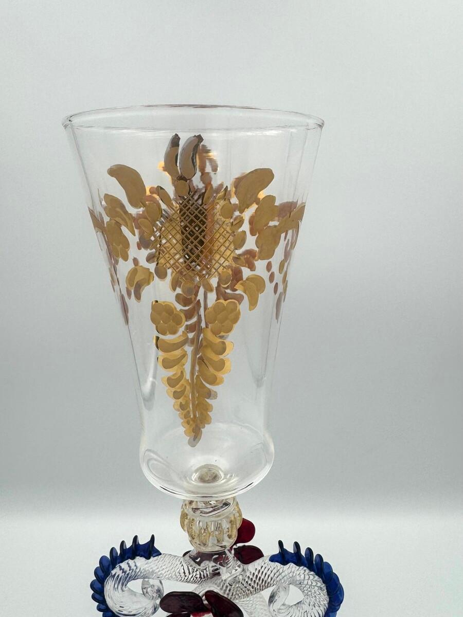 8 verres vénitiens en vente 5