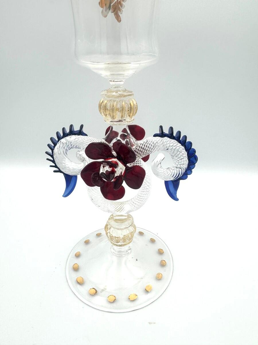 8 verres vénitiens en vente 6