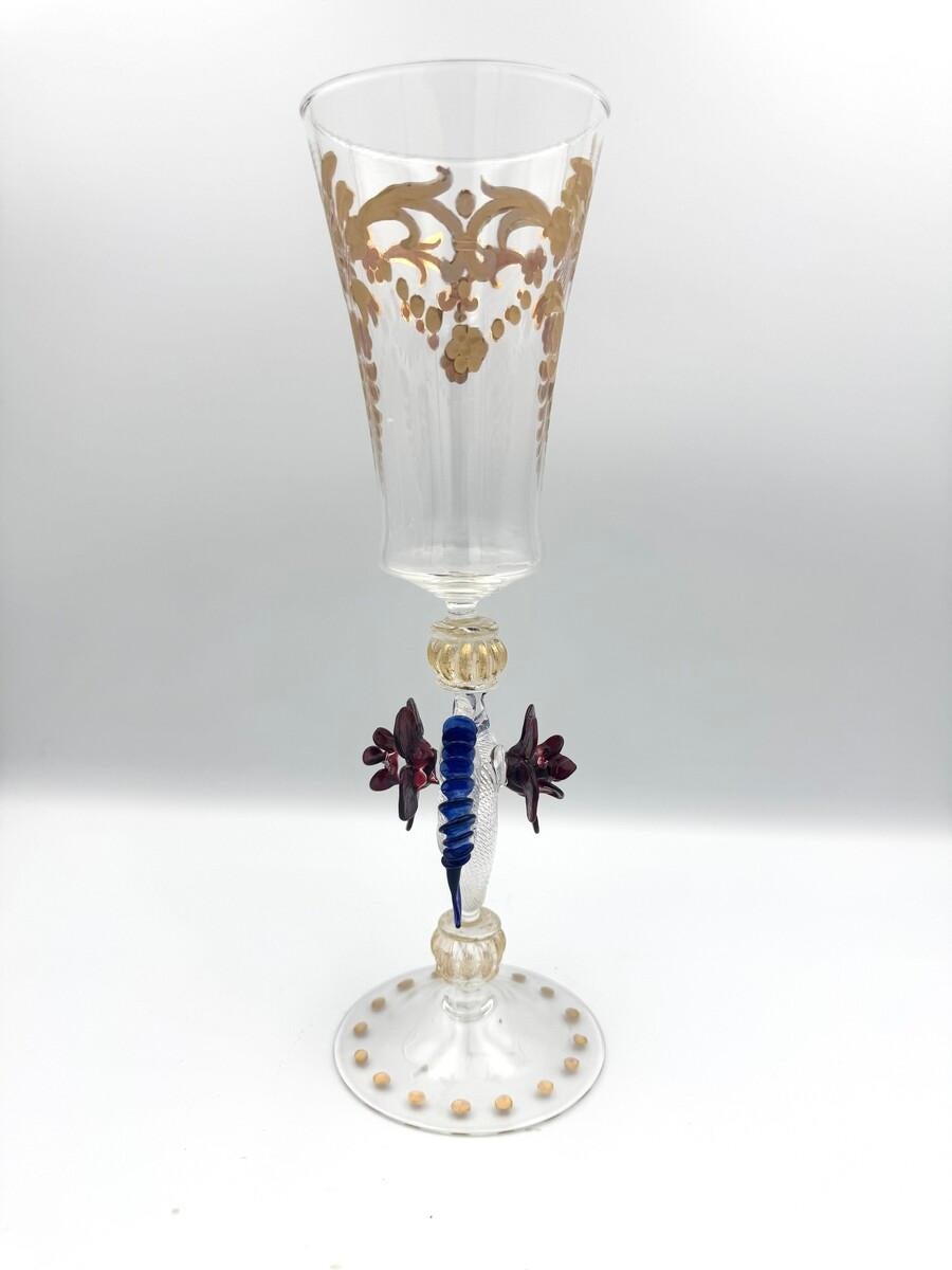 8 verres vénitiens en vente 7