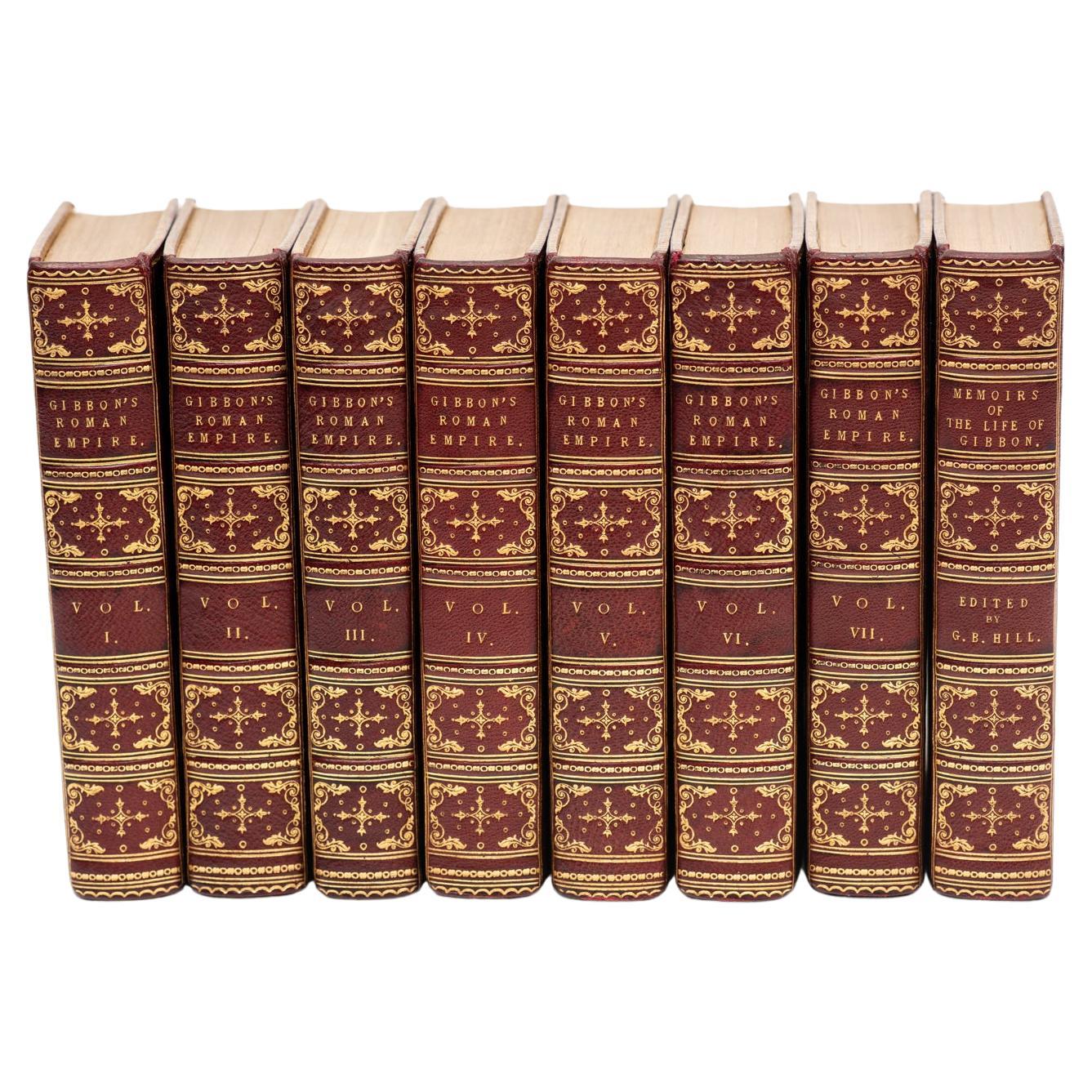 8 Vols. Edward Gibbon. The Decline and Fall of The Roman Empire...