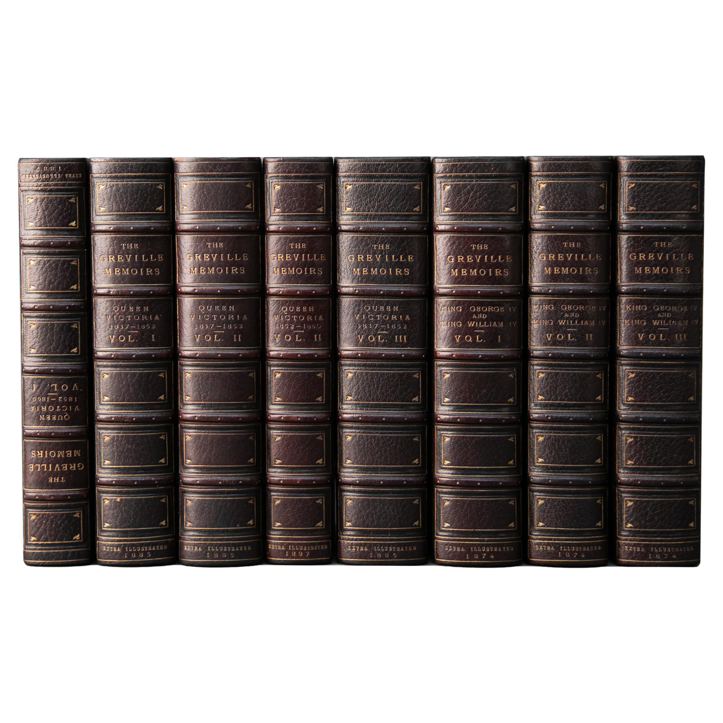 8 Volumes. Charles C.F. Greville, The Greville Memoirs.