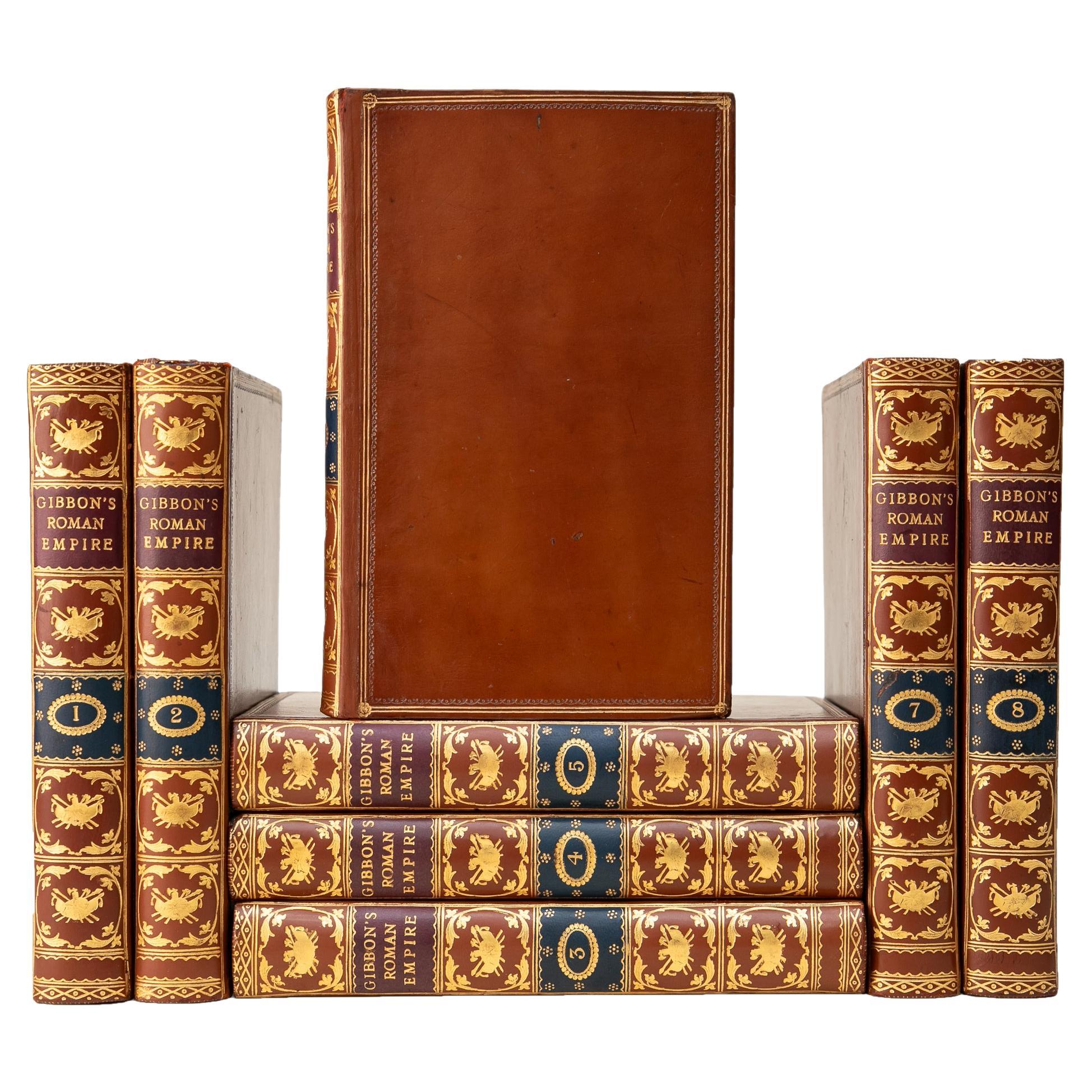 8 Volumes. Edward Gibbon, The Decline and Fall of the Roman Empire. For Sale