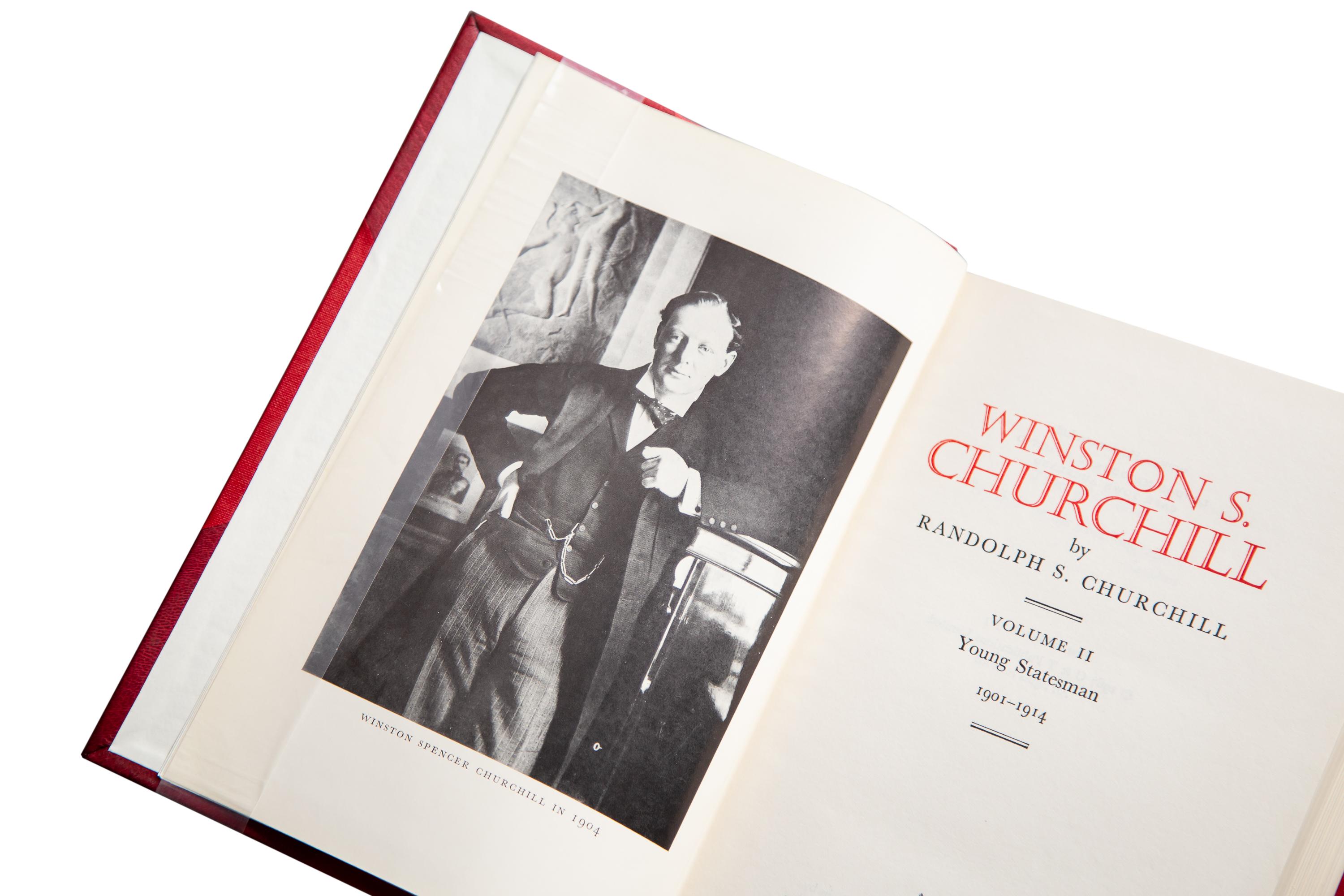 English 8 Volumes, Randolph S. Churchill & Martin Gilbert, Life of Winston S. Churchill