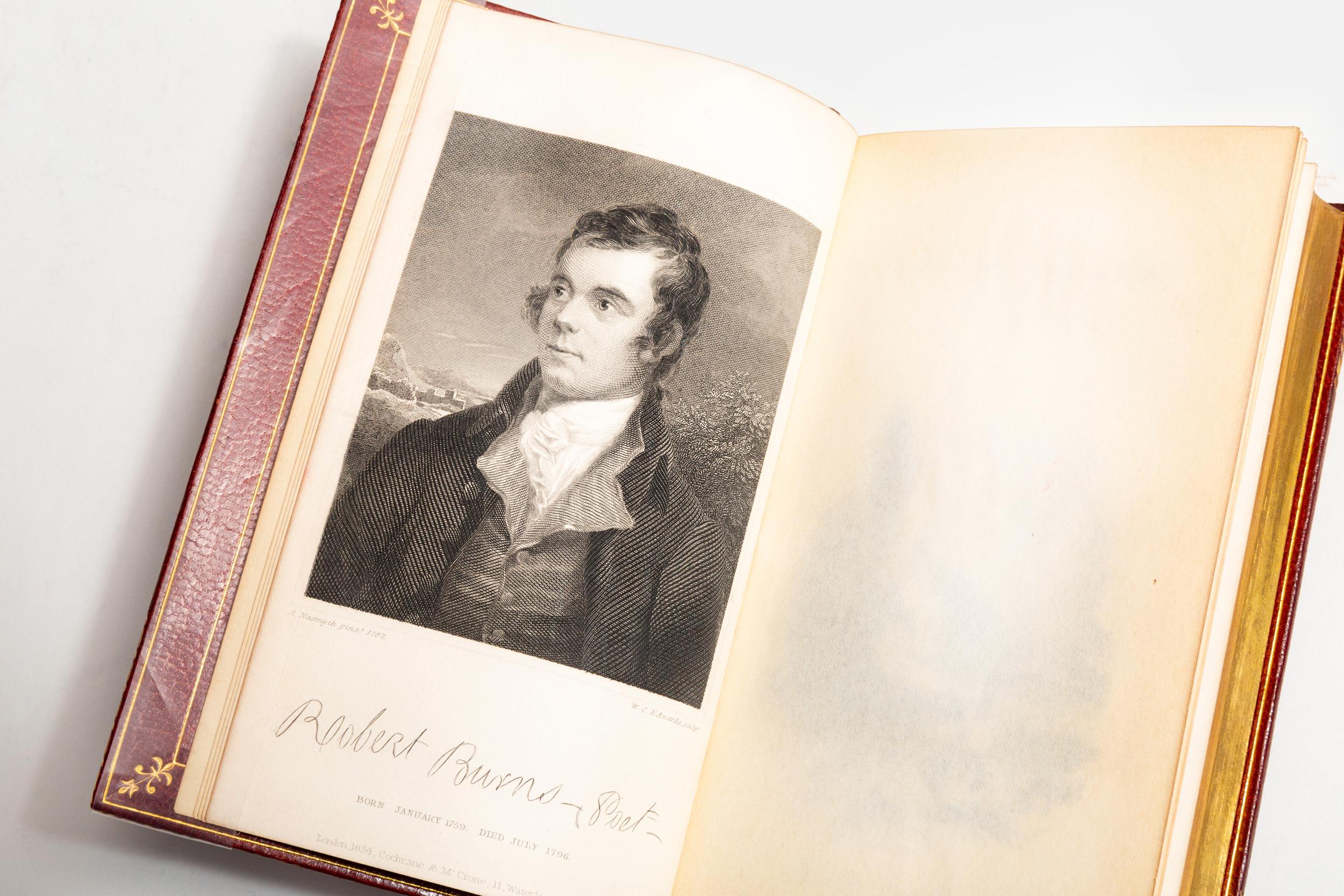 8 Volumes. Robert Burns, The Works of Robert Burns. In Good Condition In New York, NY
