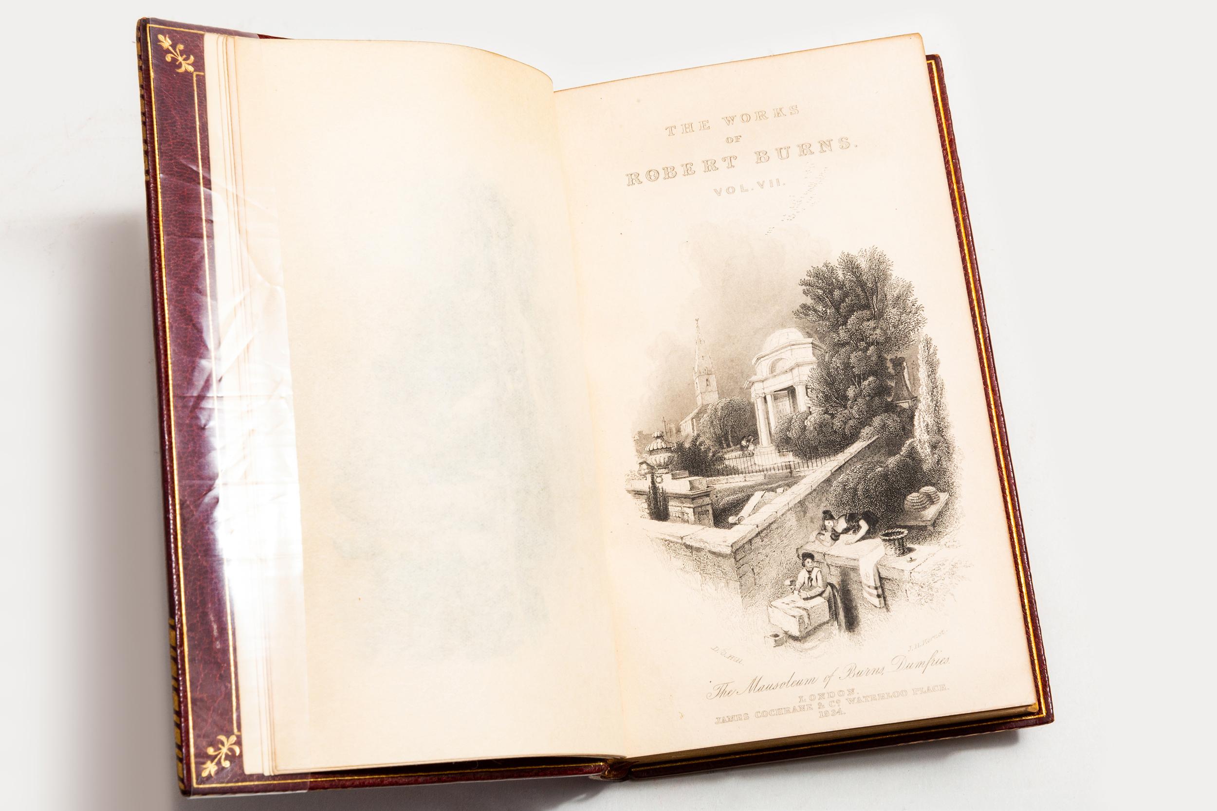 8 Volumes. Robert Burns, The Works of Robert Burns. 3