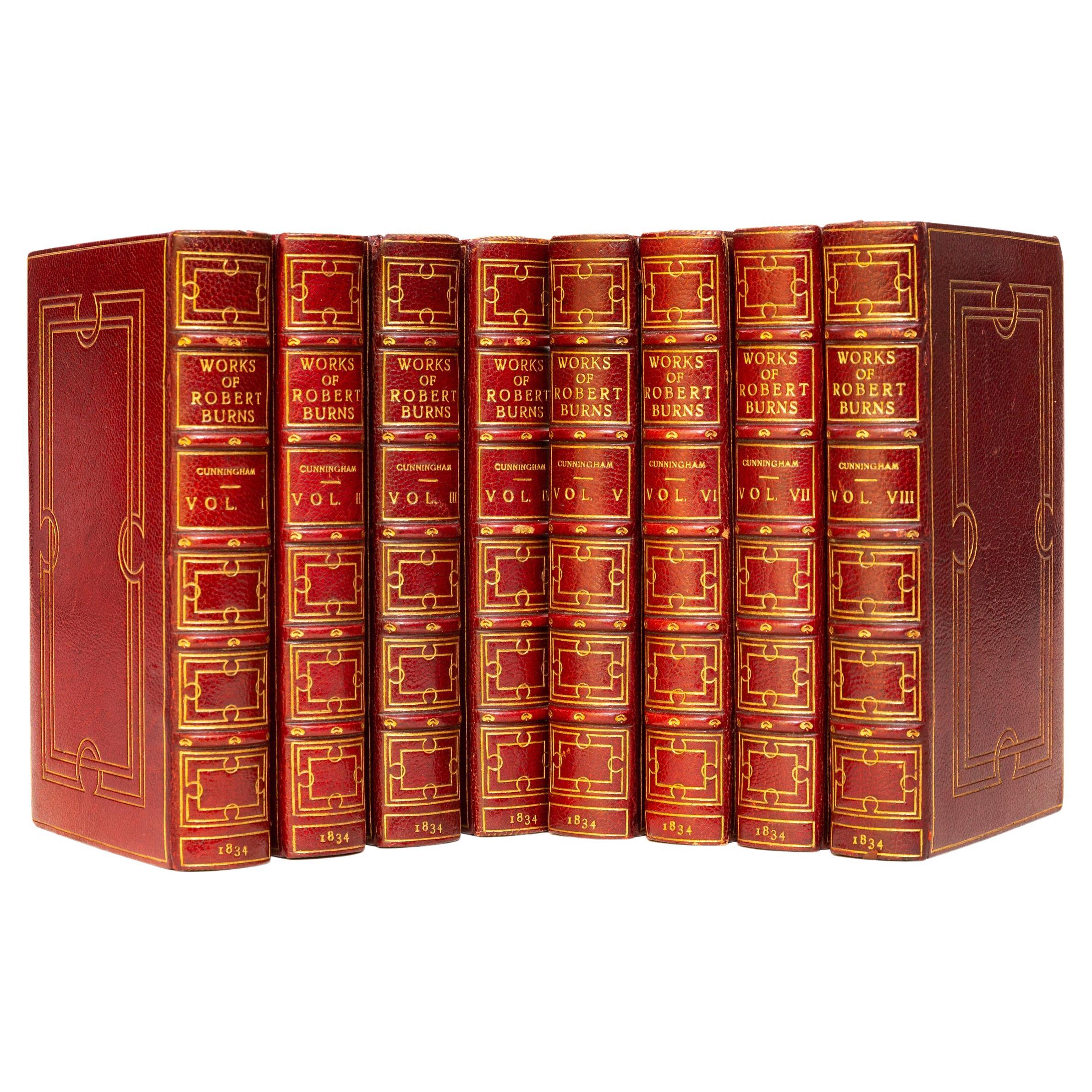 8 Volumes. Robert Burns, The Works of Robert Burns. 