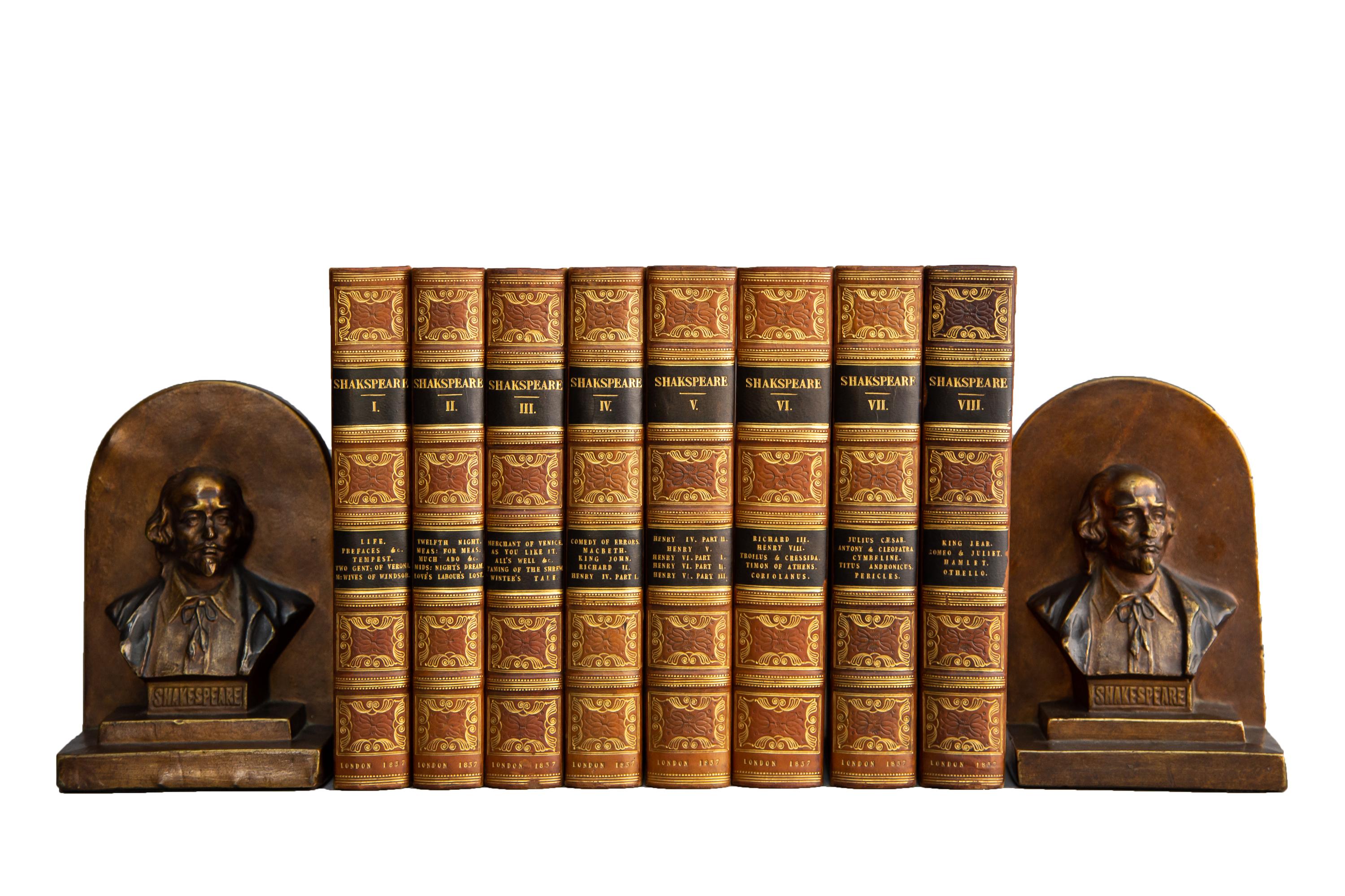8 Volumes. William Shakespeare, The Plays of Shakespeare.