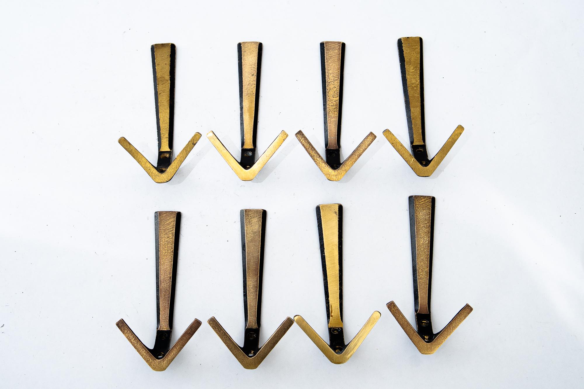 8 Ganchos de pared de Herta Baller, hacia los años 50 en Bueno estado para la venta en Wien, AT