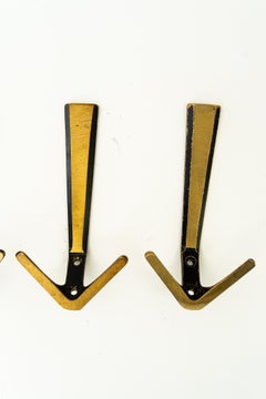 8 Wall Hooks by Hertha Baller, around 1950s, 'Priced and Sell Per Piece'