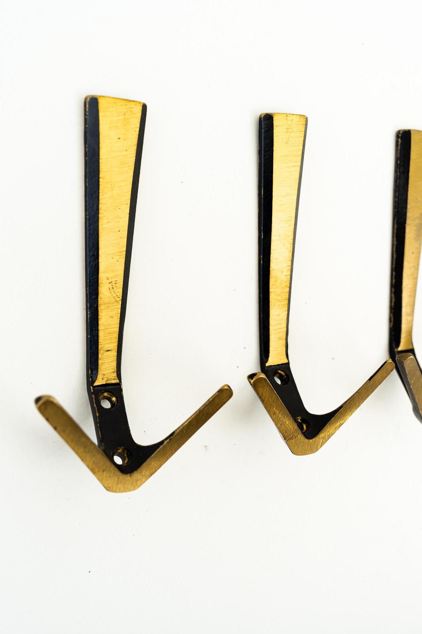 Blackened 8 Wall Hooks by Hertha Baller, around 1950s, 'Priced and Sell Per Piece' For Sale